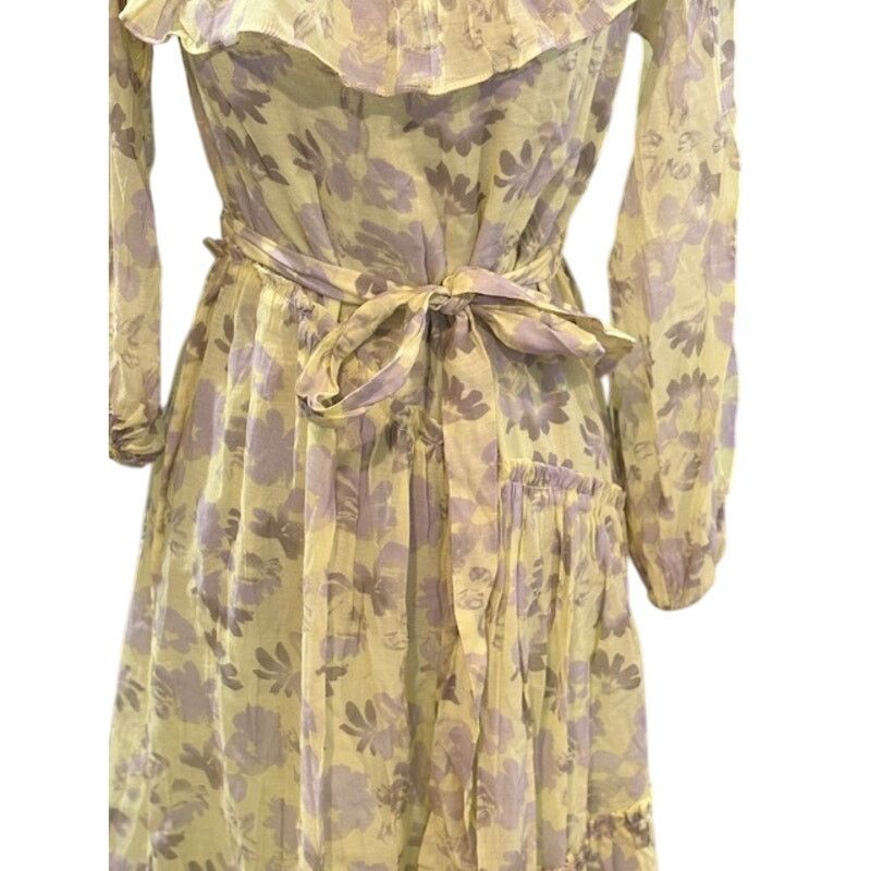 ASTR The Label ASTR “Kaylani” Tiered Off-The-Shoulder Dress Size XS / US 0-2 / IT 36-38 - 3 Thumbnail