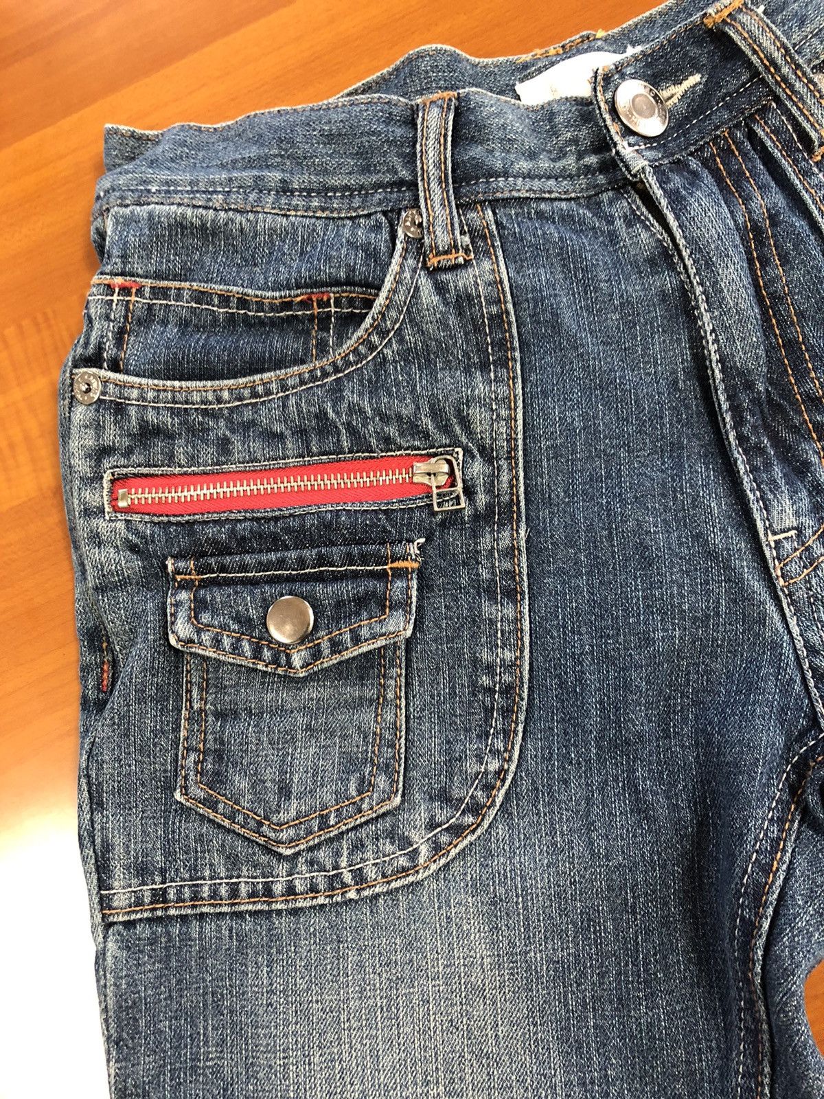Japanese Brand Menz-Styles Streetwear Flare Jeans Size US 30 / EU 46 - 7 Thumbnail