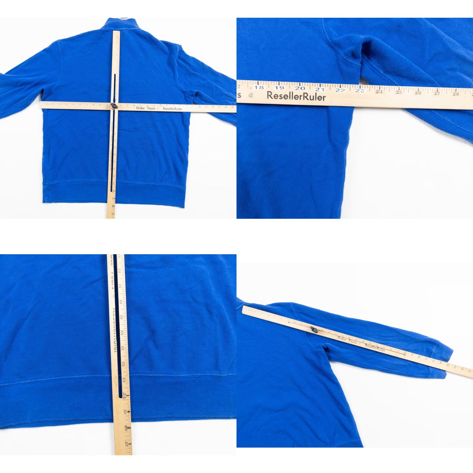 Polo Ralph Lauren Polo Ralph Lauren Sweater Mens Medium Blue 1/4 Zip Pullover Mock Neck Preppy Size US M / EU 48-50 / 2 - 8 Thumbnail