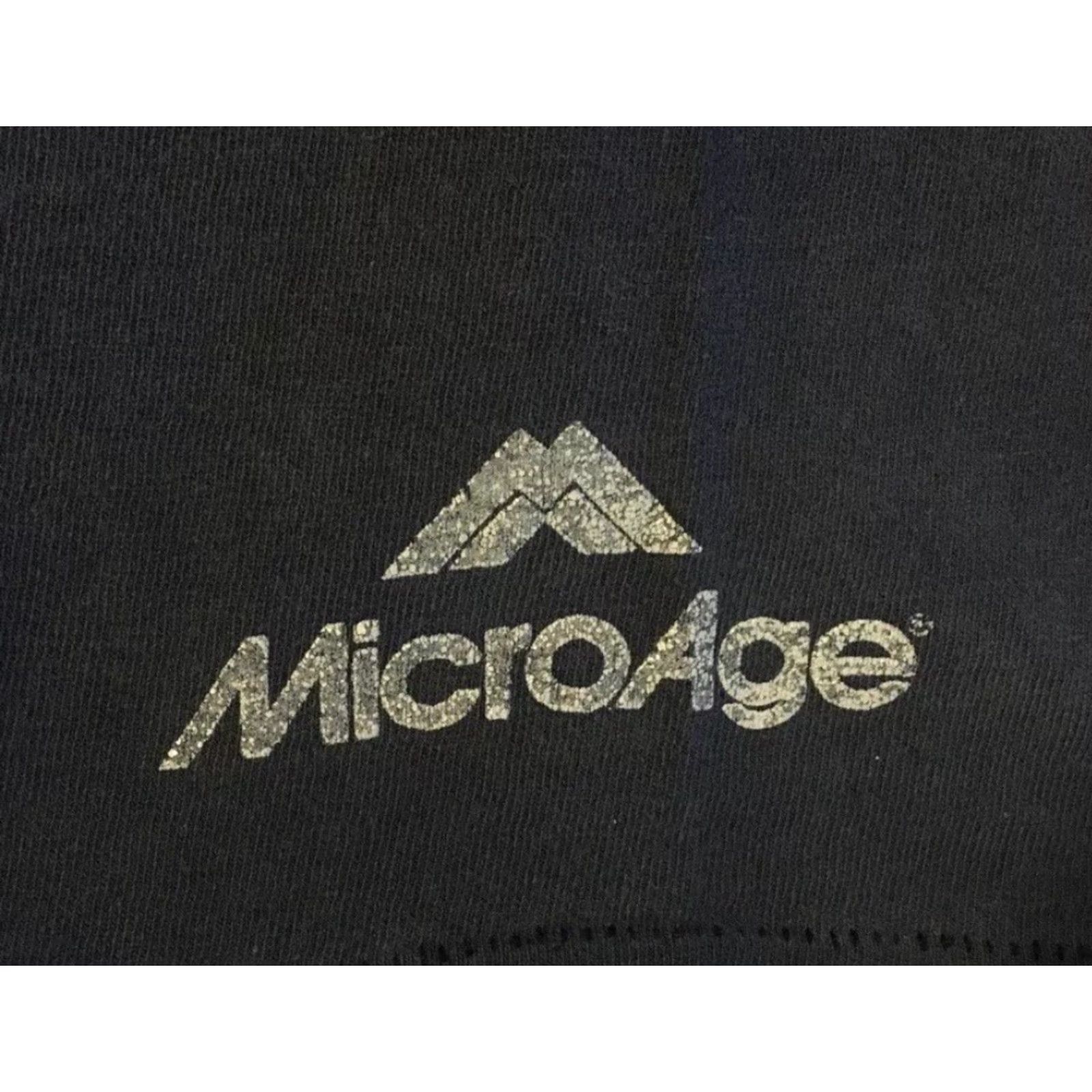 Apple VINTAGE Compaq Netelligent Shirt L Black 90s Distressed Short Sleeve Crew Neck Single Stitch Men T-Shirt Computer Electronics Vintage 90s USA Size US L / EU 52-54 / 3 - 4 Thumbnail