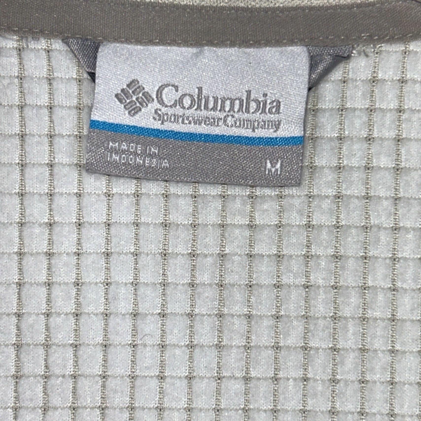 Vintage Columbia Jacket Womens M Ivory Omni-Wick Full Zip Thumbholes Outdoor Hiking Jacket Size M / US 6-8 / IT 42-44 - 3 Thumbnail