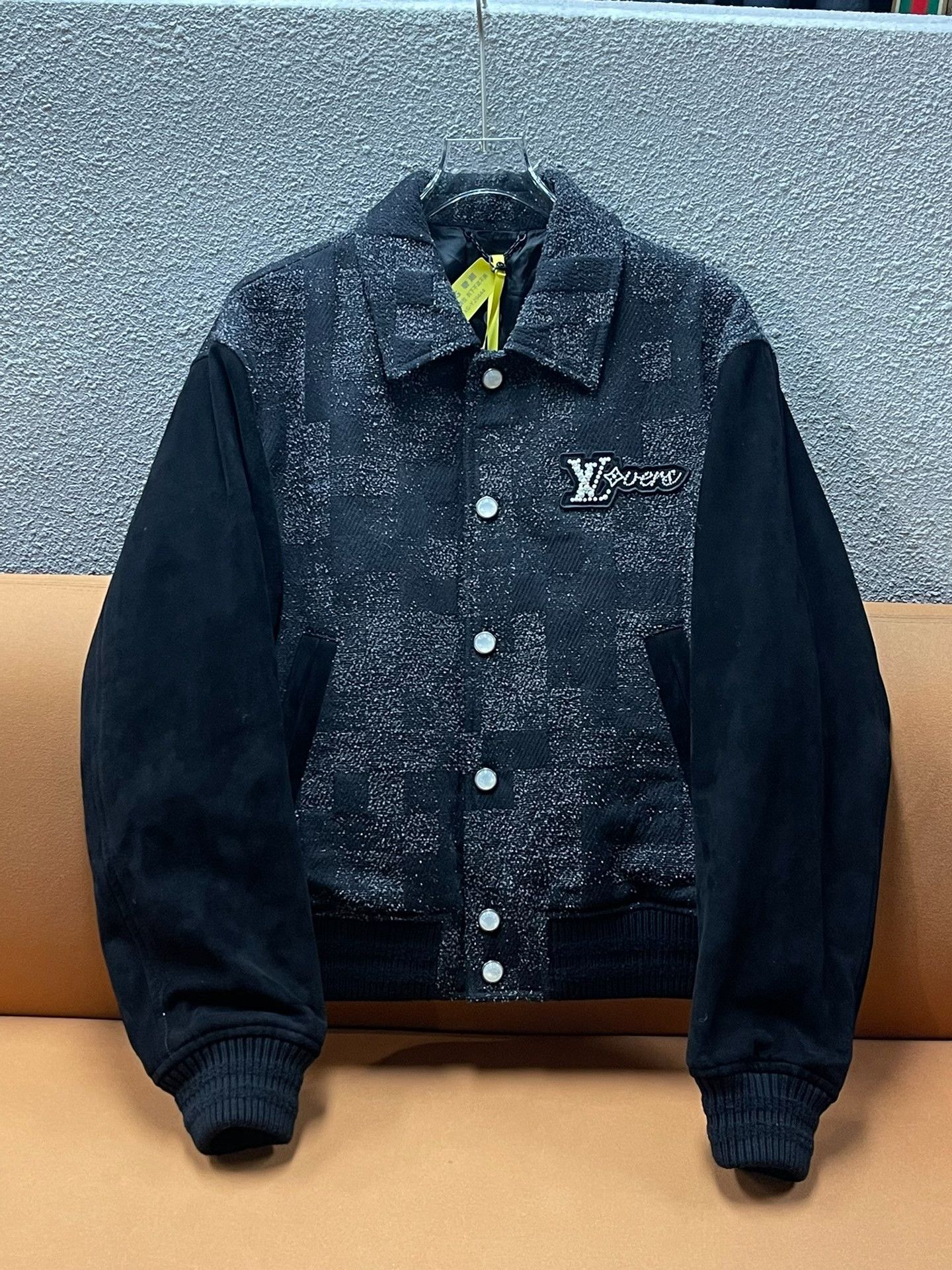 Louis Vuitton Louis Vuitton SS25 Men's Baseball Leather Jacket Size US L / EU 52-54 / 3 - 1 Thumbnail