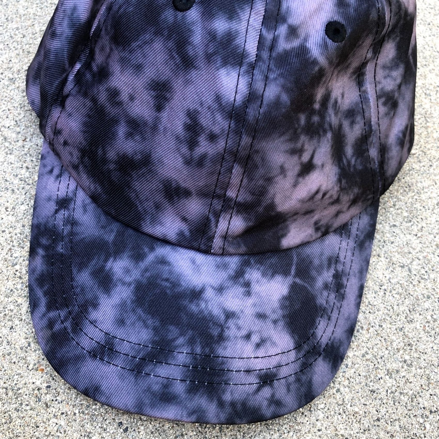 Vintage APANA Hat Adult Purple Adjustable Baseball Cap Running Tie Die Performance Size ONE SIZE - 2 Thumbnail