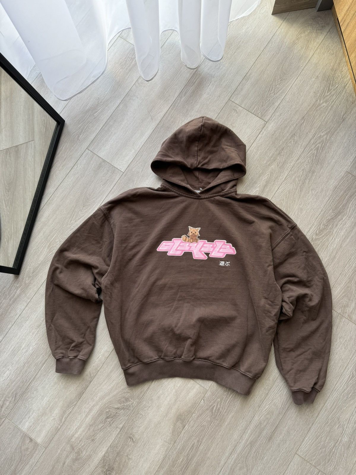 Japanese Brand × Vintage Ola Kala Japanese Style Brown Hoodie Size US M / EU 48-50 / 2 - 1 Thumbnail