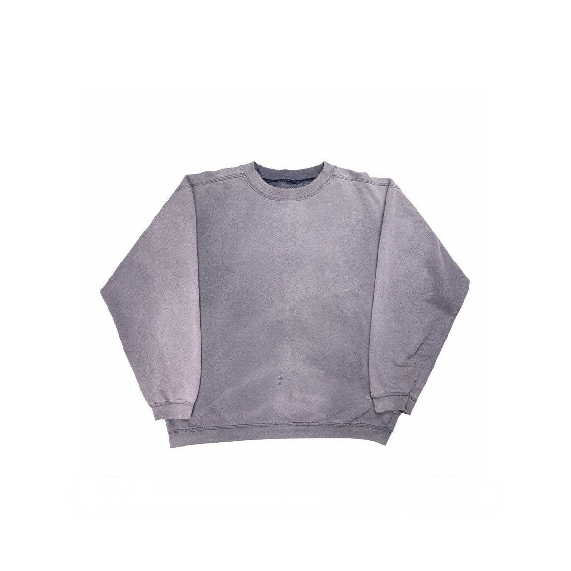Vintage VINTAGE THRASHED FADED PURPLE SWEATSHIRT Size US XL / EU 56 / 4 - 1 Thumbnail