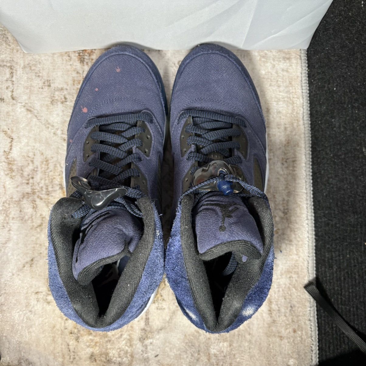 Jordan Brand Size 9.5 - Air Jordan 5 Retro SE Midnight Navy Size US 9.5 / EU 42-43 - 6 Thumbnail