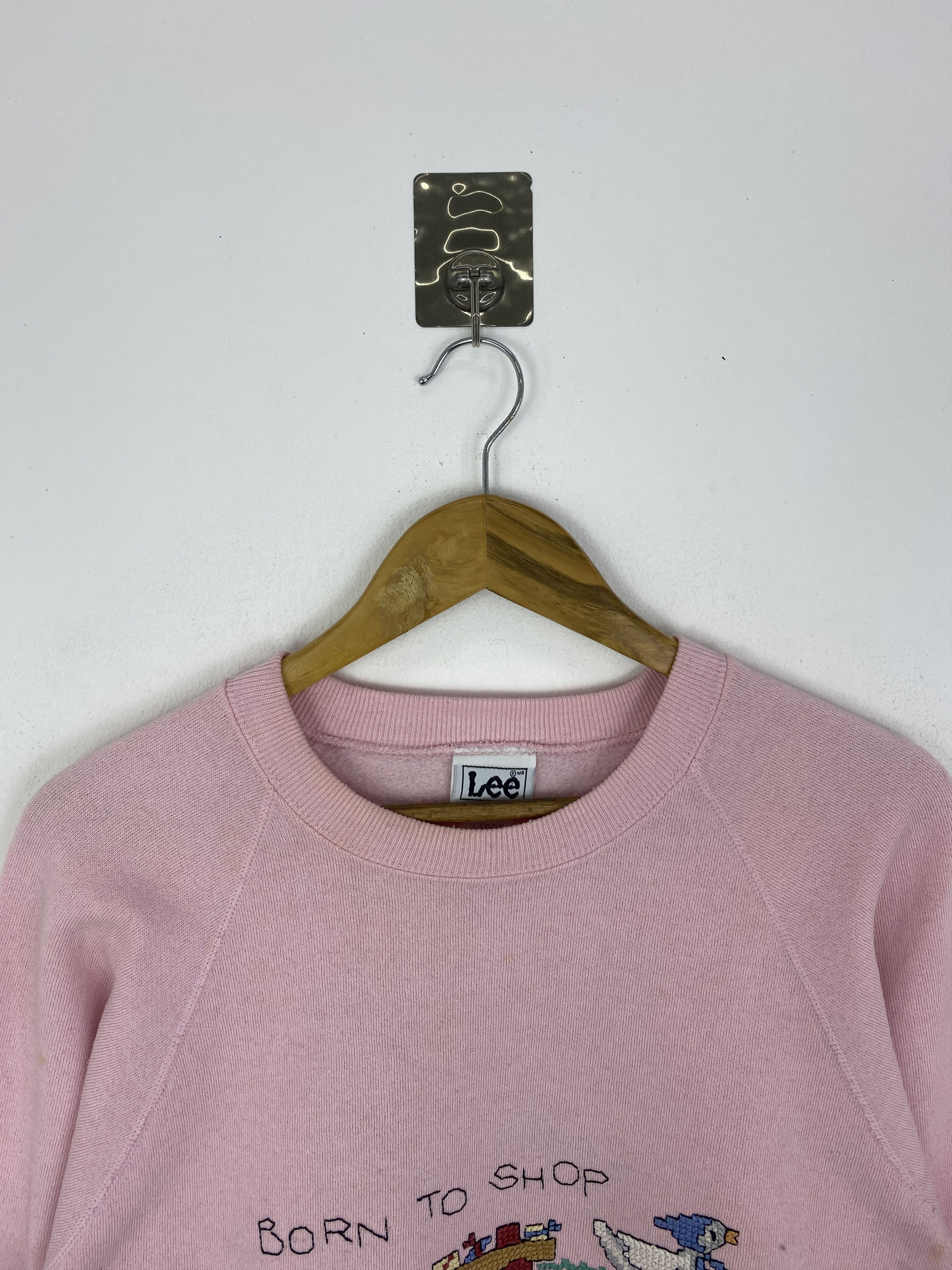 Lee Vintage 90s Lee Pullover Crewneck Sweatshirt SH0102 Size US L / EU 52-54 / 3 - 2 Thumbnail