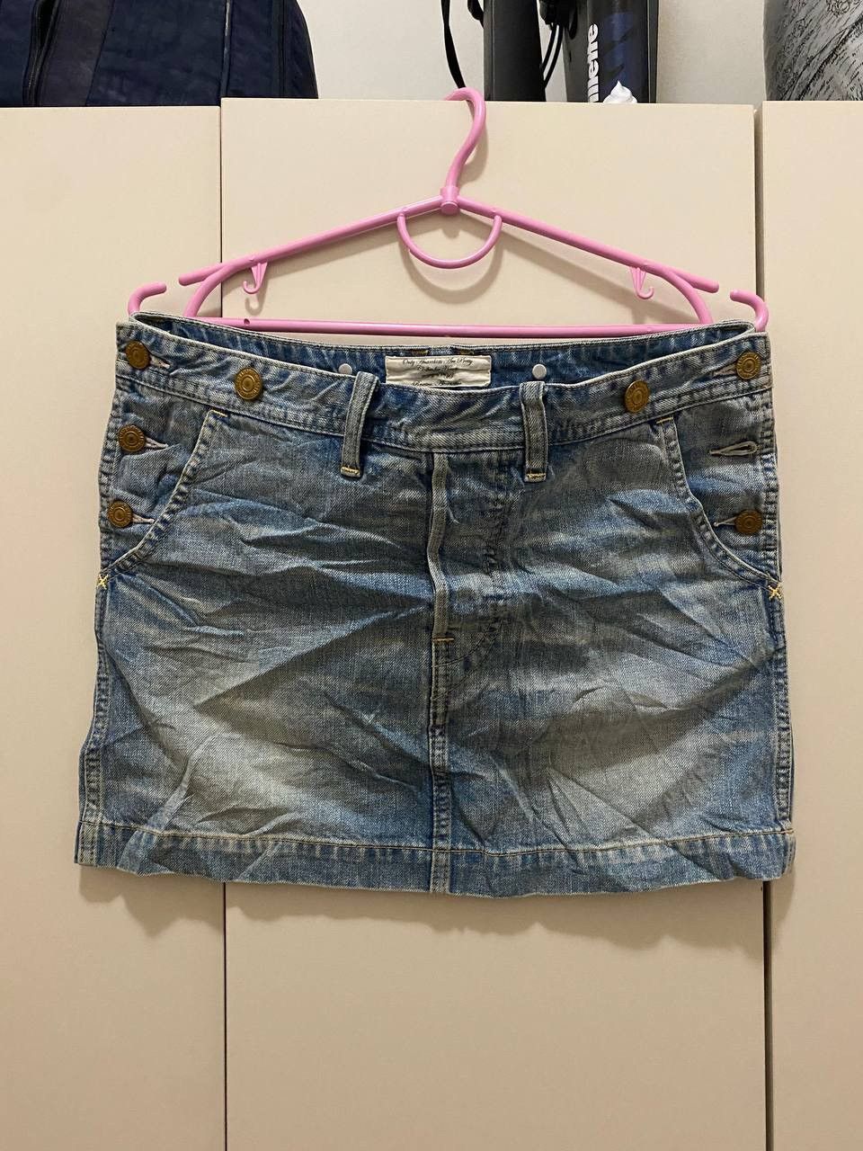 Japanese Brand × Vintage RNA ALTERNATIVE WOMEN JEANS SKIRT Size 26" / US 2 / IT 38 - 1 Thumbnail