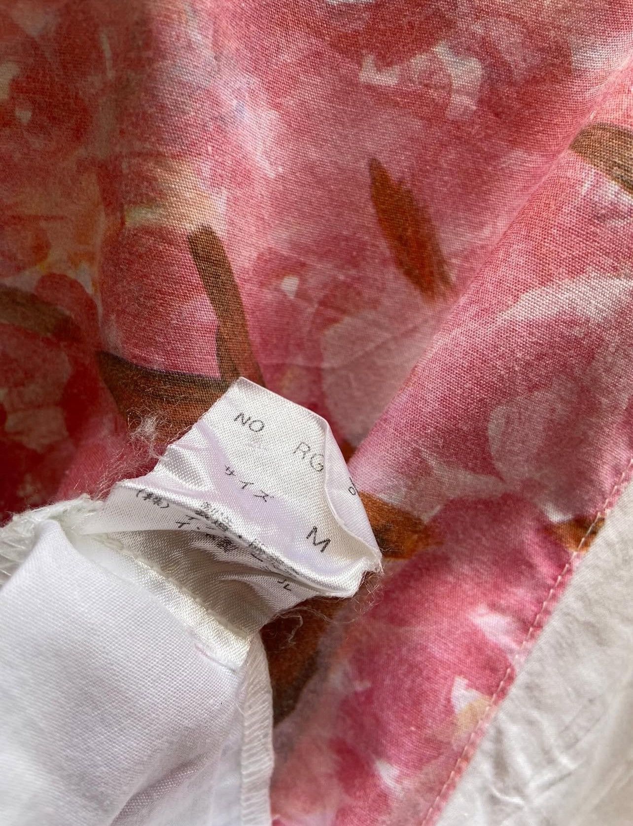 Issey Miyake Vtg IS Issey Miyake Floral Shirt Size US M / EU 48-50 / 2 - 6 Thumbnail