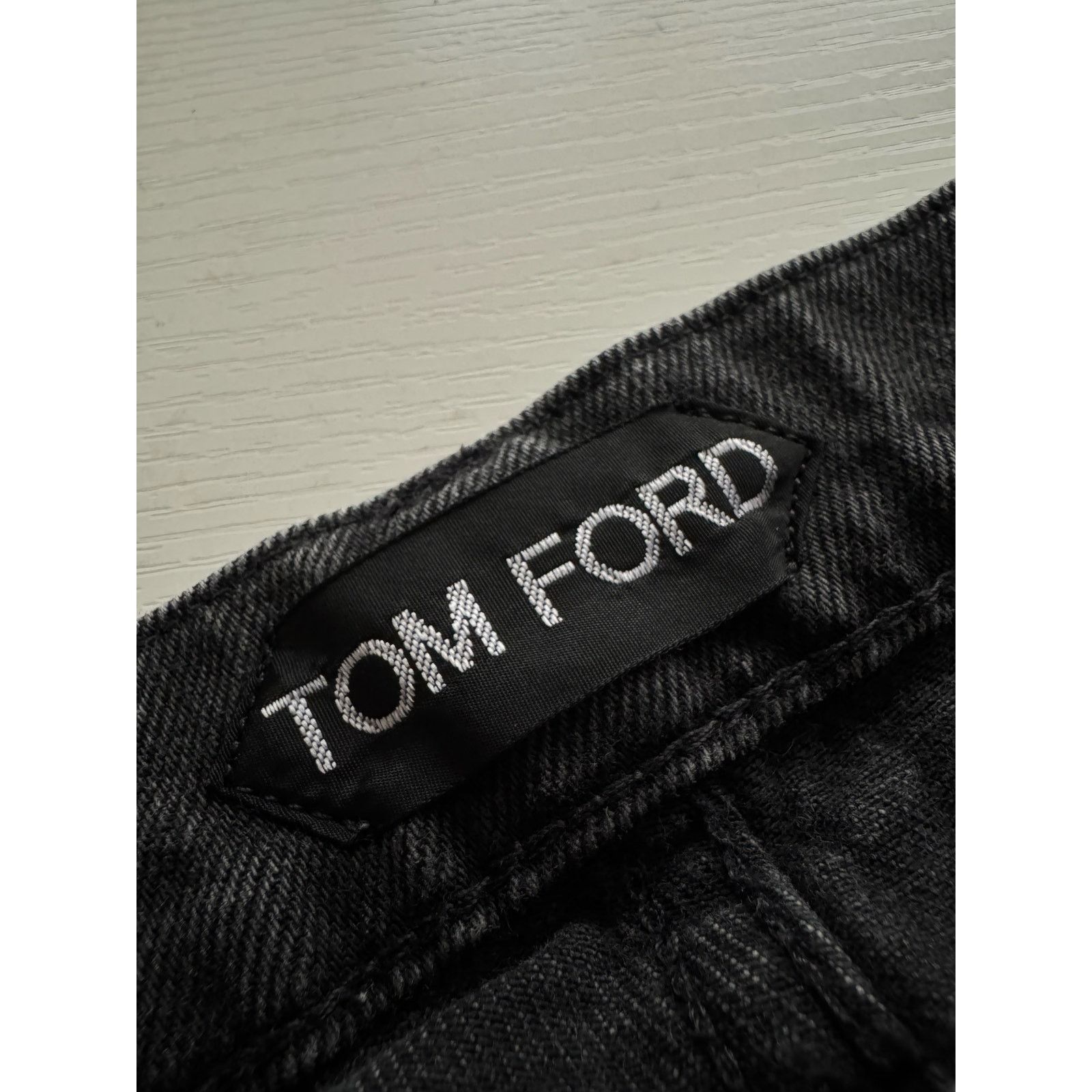 Tom Ford Tom Ford Slim Fit Gray Denim Jeans USA Size US L / EU 52-54 / 3 - 4 Thumbnail