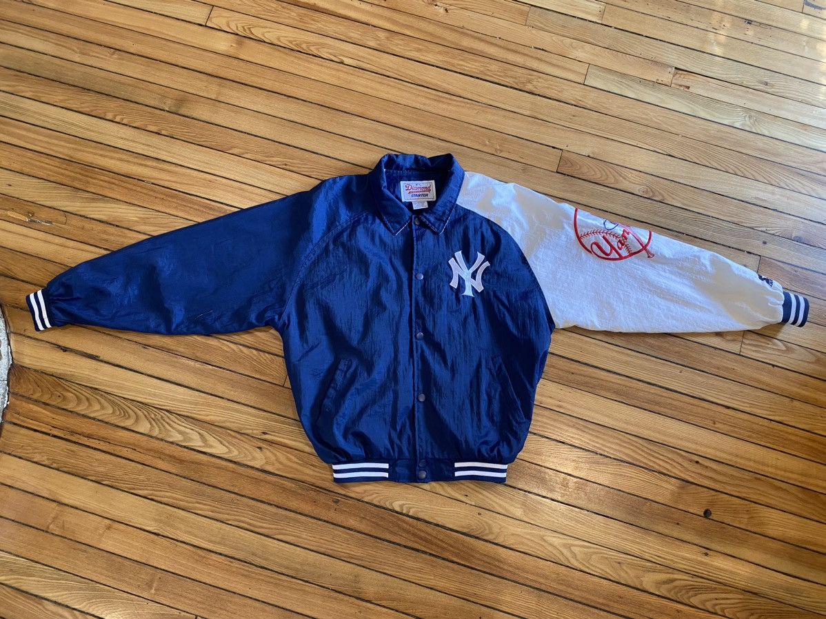 Starter Vintage NY Yankees starter ⭐️ jacket Med Size US M / EU 48-50 / 2 - 2 Thumbnail