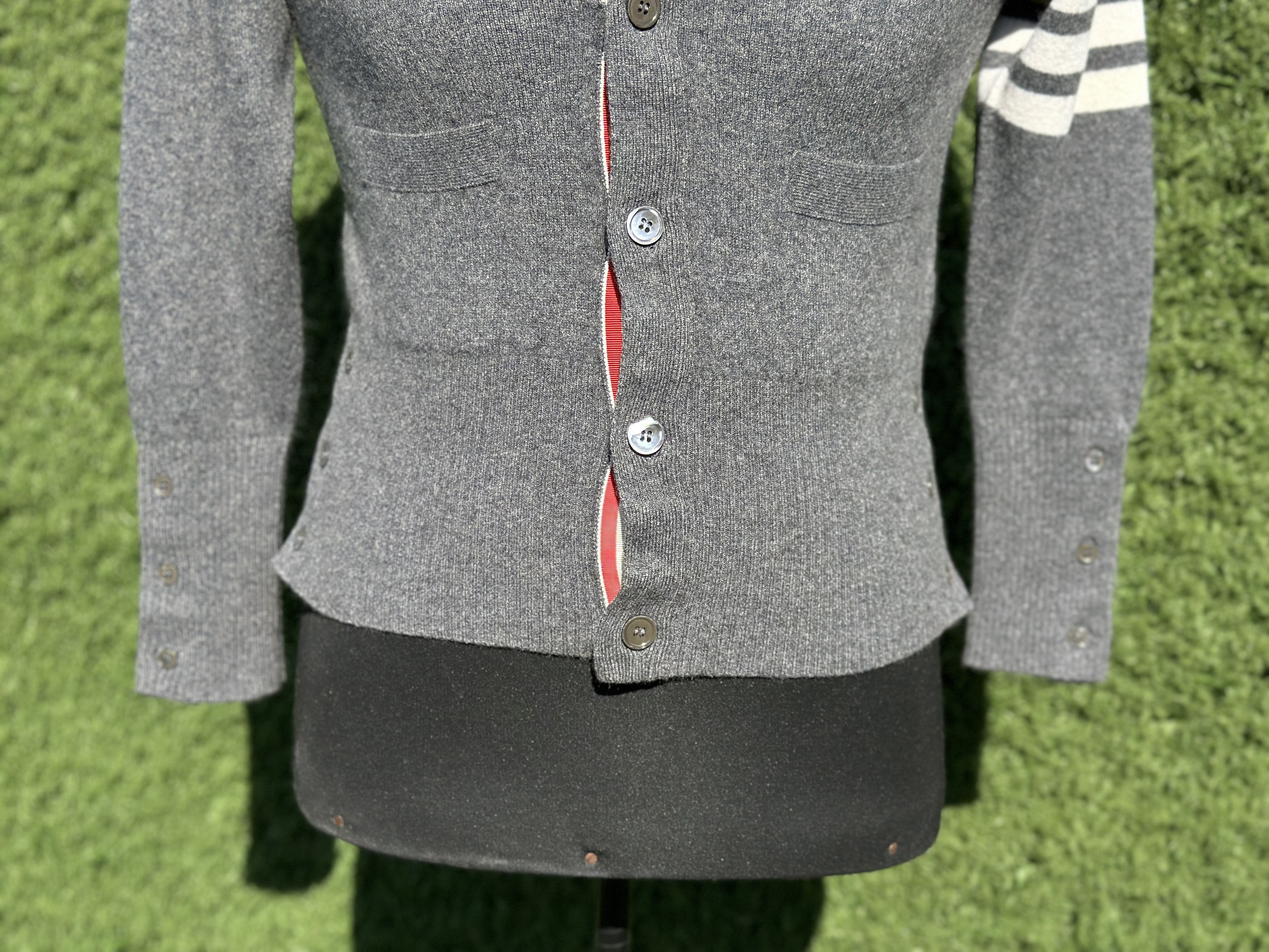 Thom Browne Thom Browne Cashmere 4-Bar Stripe Cardigan Size 2 Scotland Size US M / EU 48-50 / 2 - 5 Thumbnail