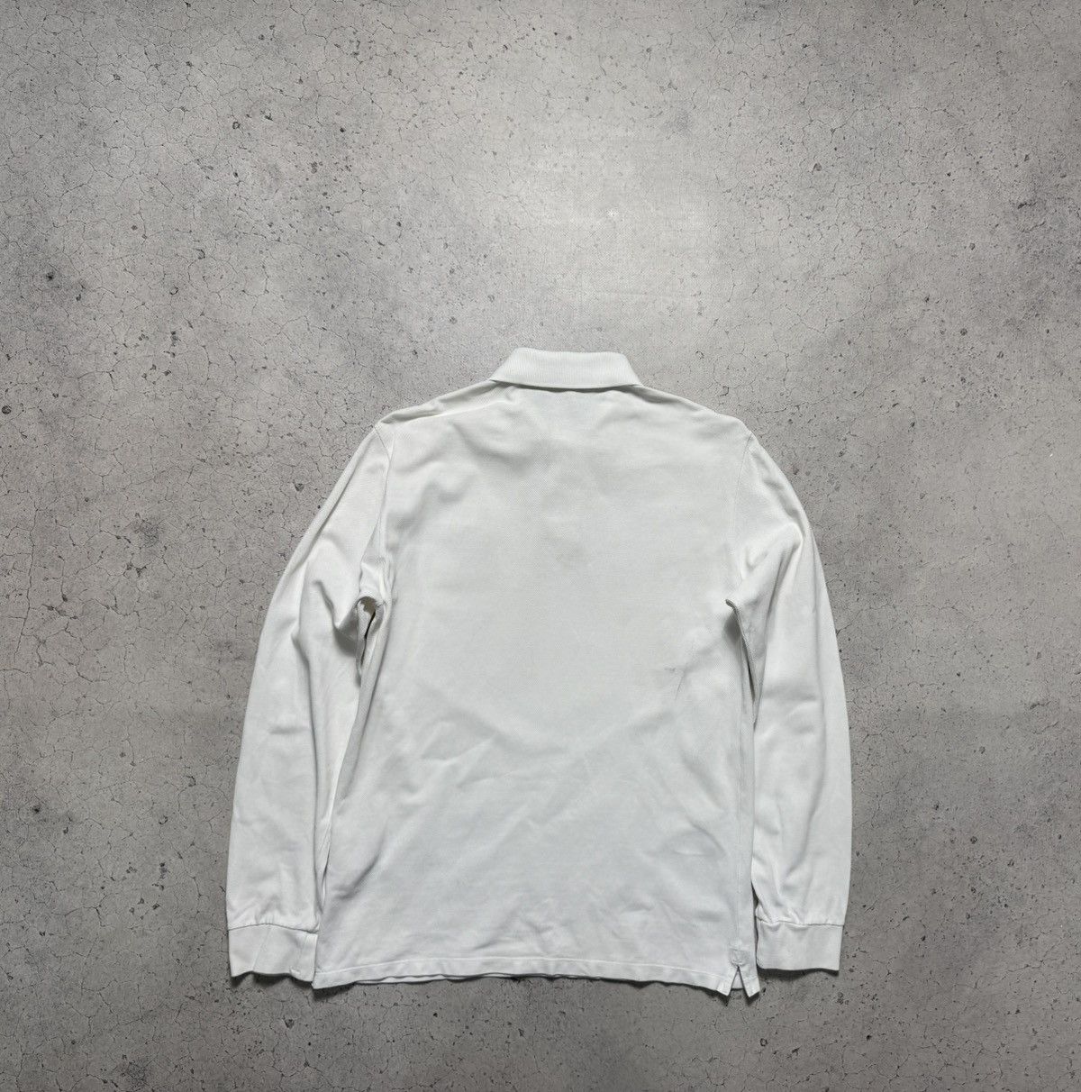 Stone Island Stone Island Patch Program Luxury Polo Long Sleeve White Size US M / EU 48-50 / 2 - 15 Thumbnail