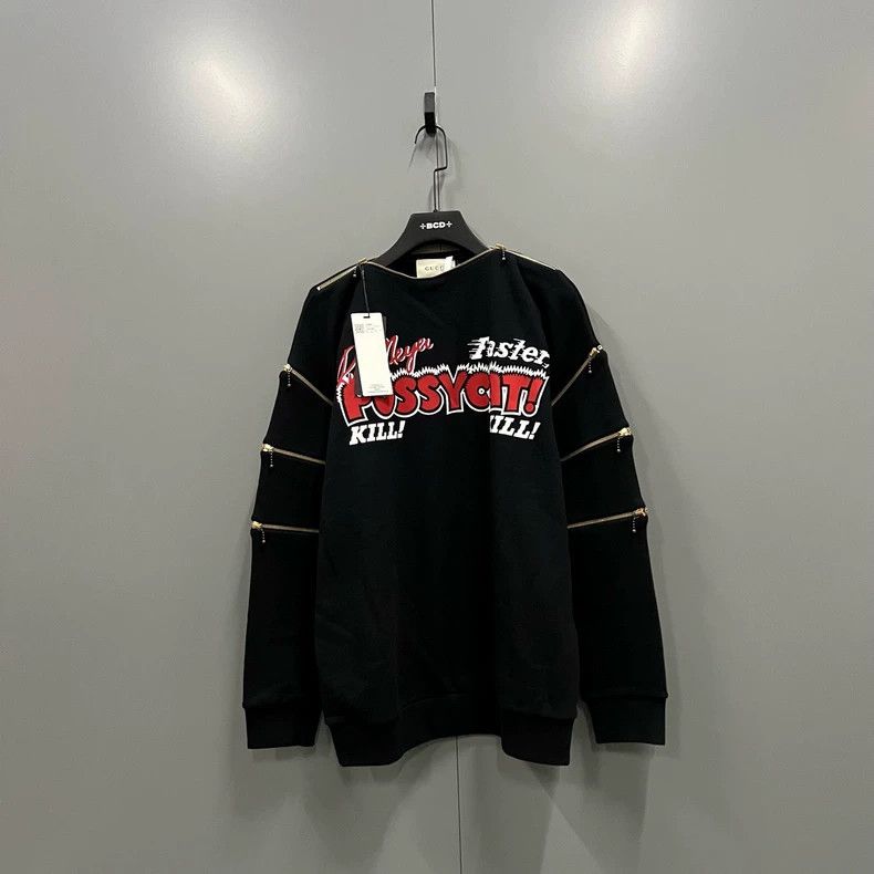 Gucci Gucci Multi-zipper letter sweatshirt 2502-Nextarrow Size US L / EU 52-54 / 3 - 1 Thumbnail