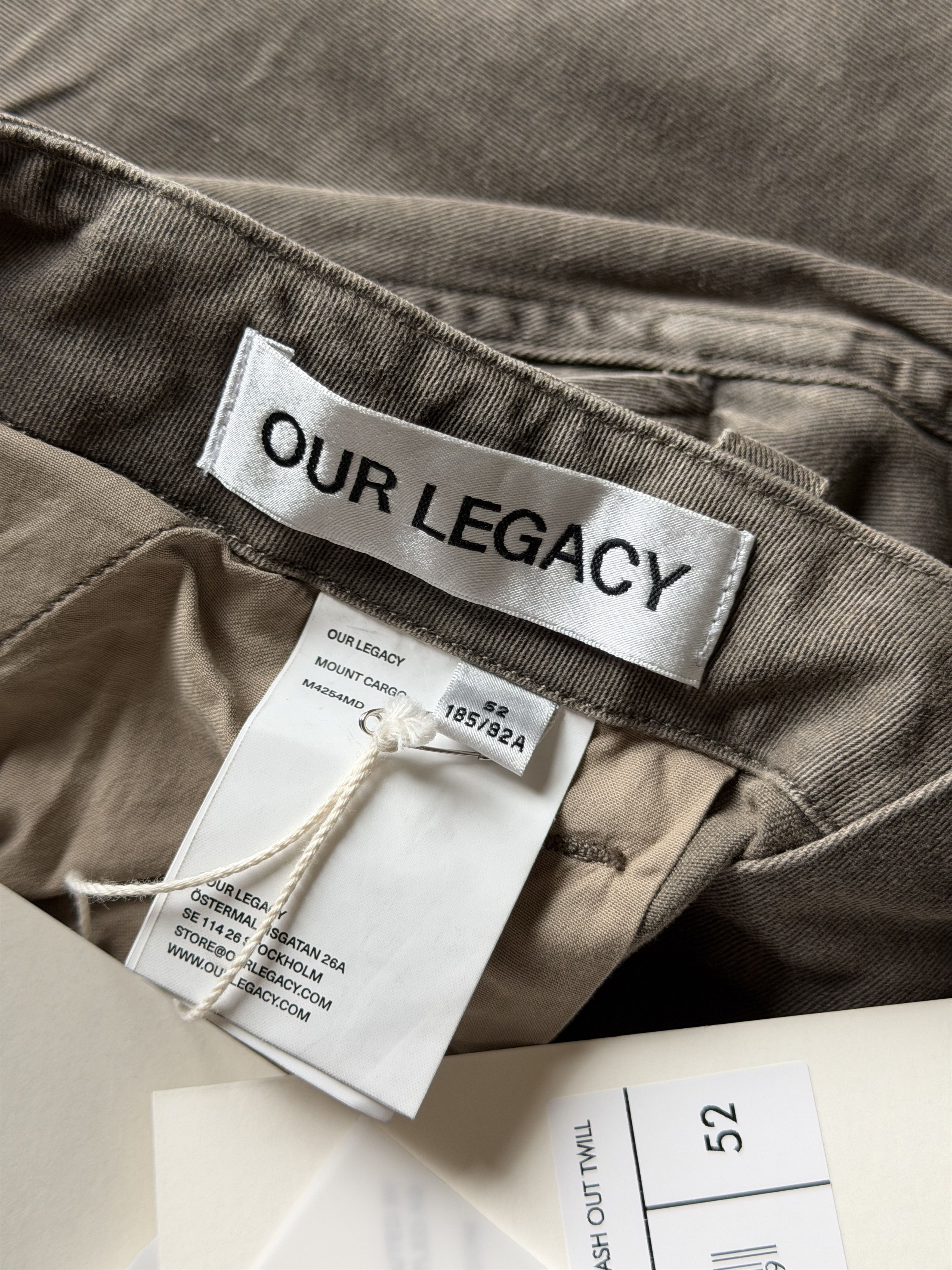 Our Legacy Our Legacy Mount Cargo Pants in Ditch Wash Out Twill Size US 36 / EU 52 - 7 Thumbnail
