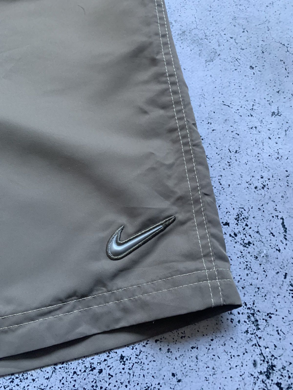 Other Vintage Nike Nocta Nylon Shorts Big Swoosh Travis Style USA Size US 34 / EU 50 - 2 Thumbnail