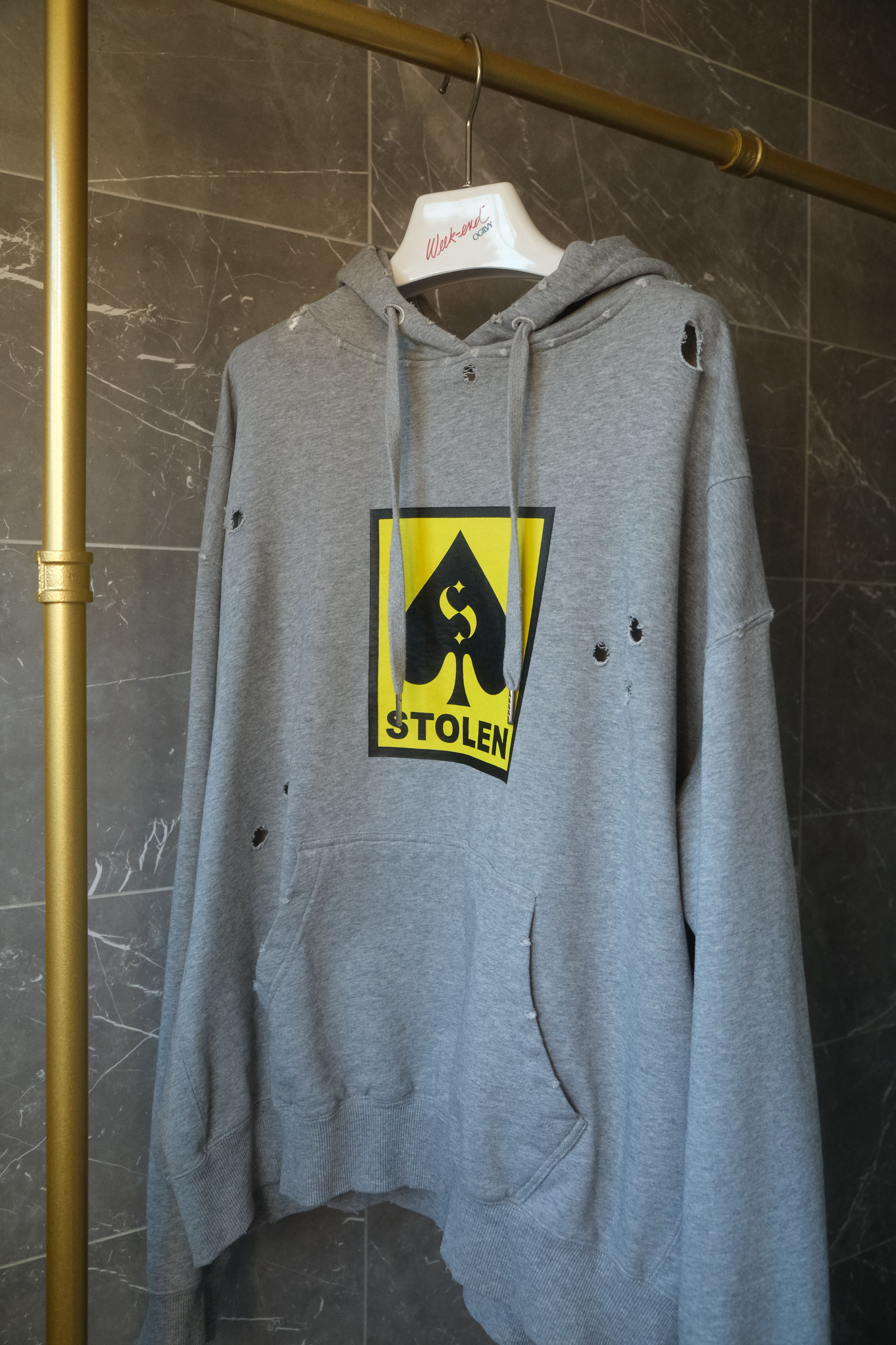 SGC Stolen Ace Hoodie Gray