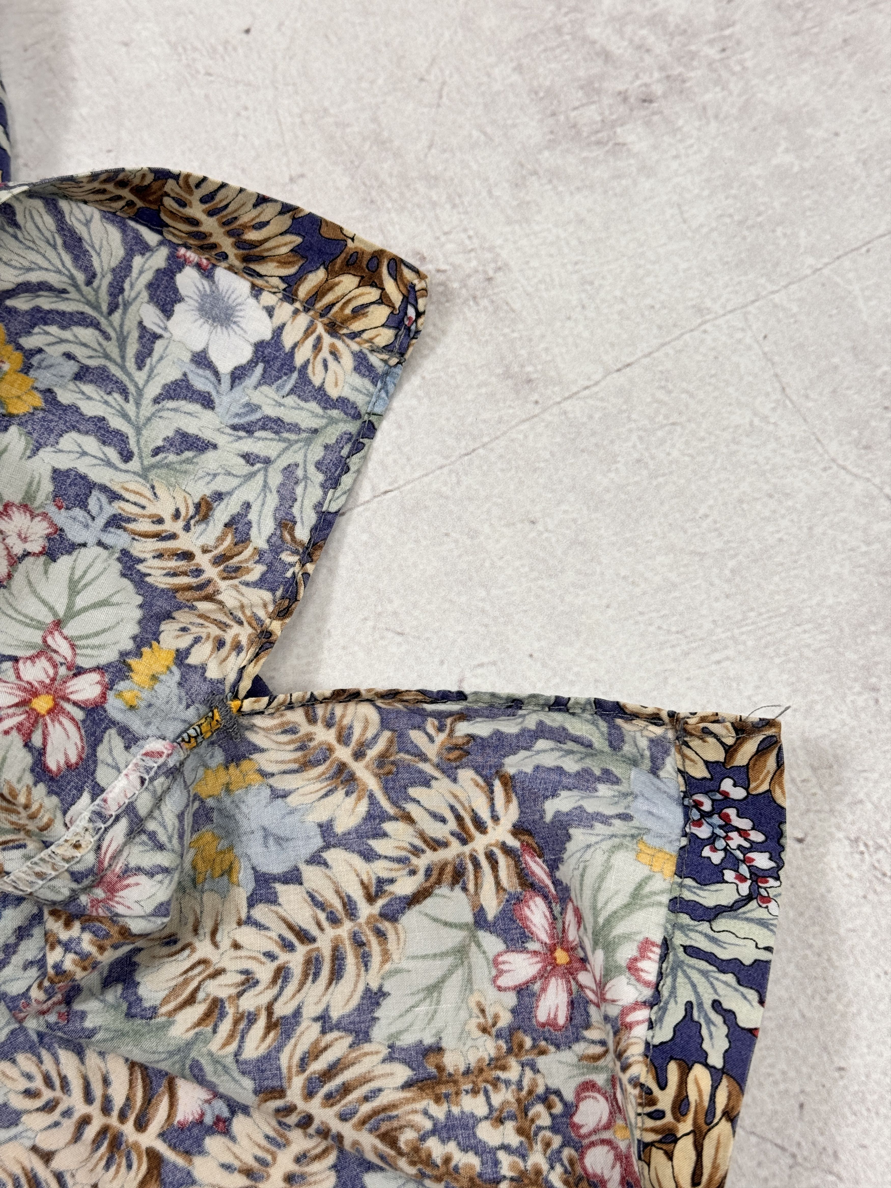 Hilo Hattie × Vintage Vintage Hilo Hattie Hawaiian Shirt Leaves & Flowers Cotton Size US M / EU 48-50 / 2 - 10 Thumbnail