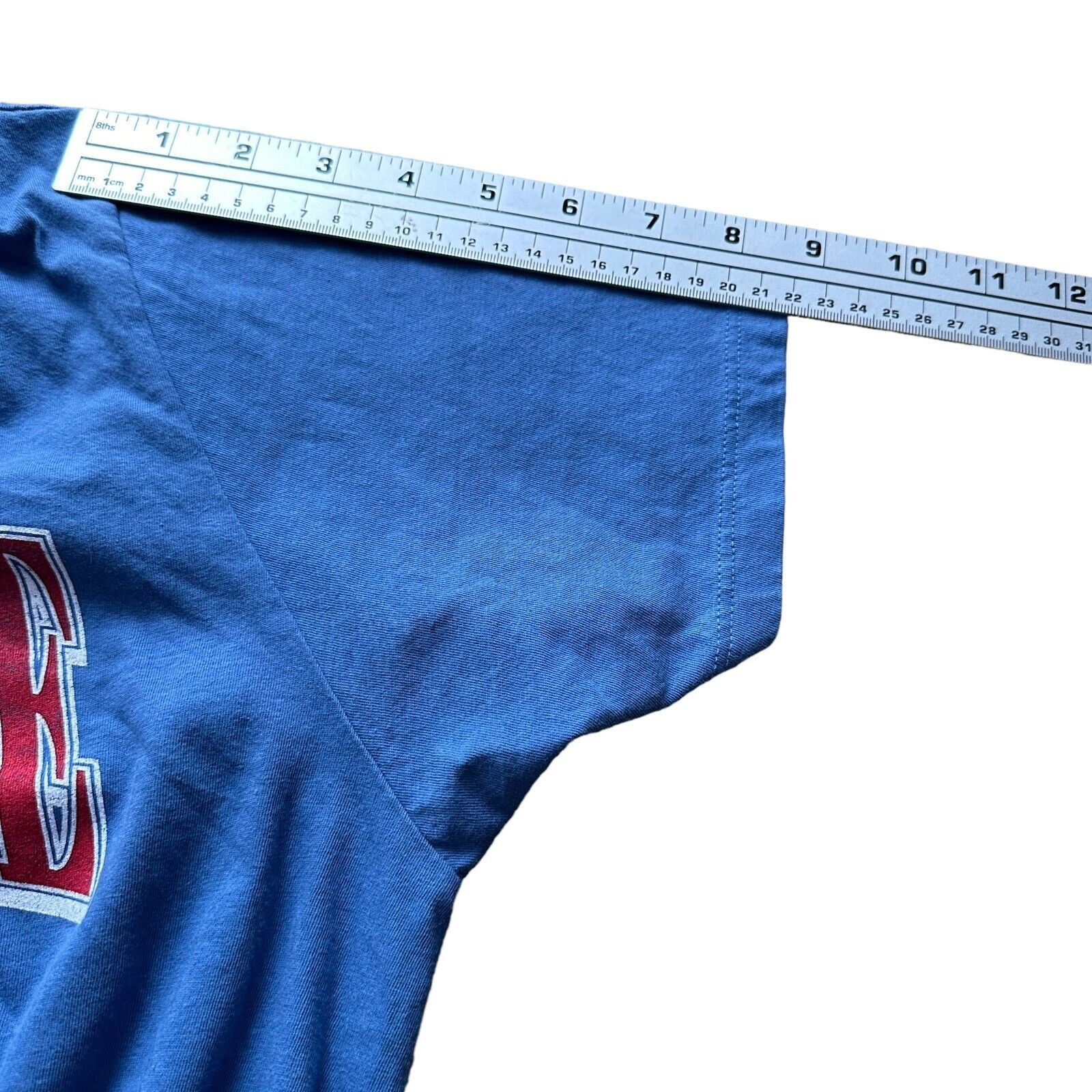 47 Brand Philadelphia 76ers T-Shirt Men L Blue Cotton Brotherly Love Size US L / EU 52-54 / 3 - 7 Thumbnail