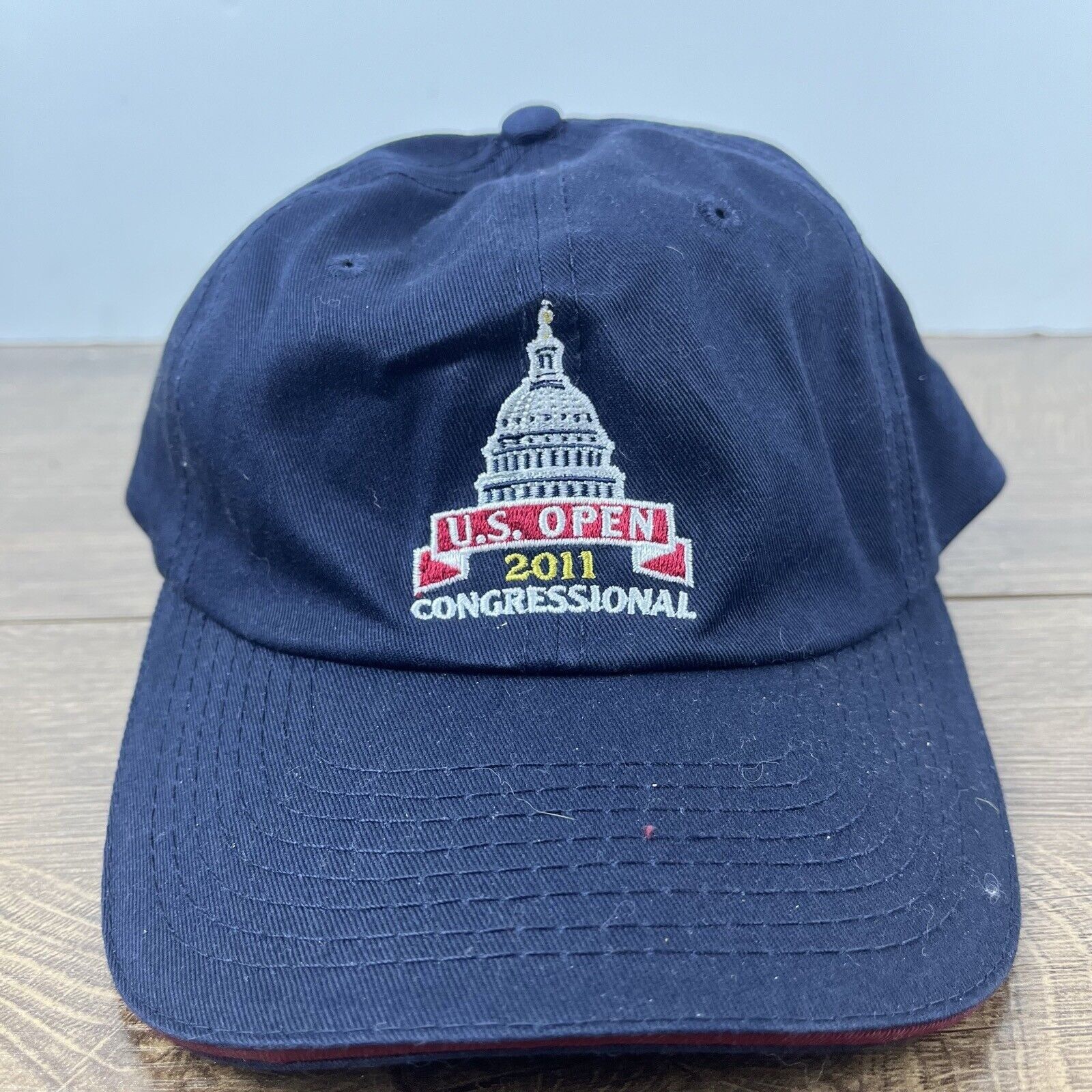 Other 2011 Congrssional US Open Hat Blue Adjustable Hat Blue Adult Size ONE SIZE - 4 Thumbnail