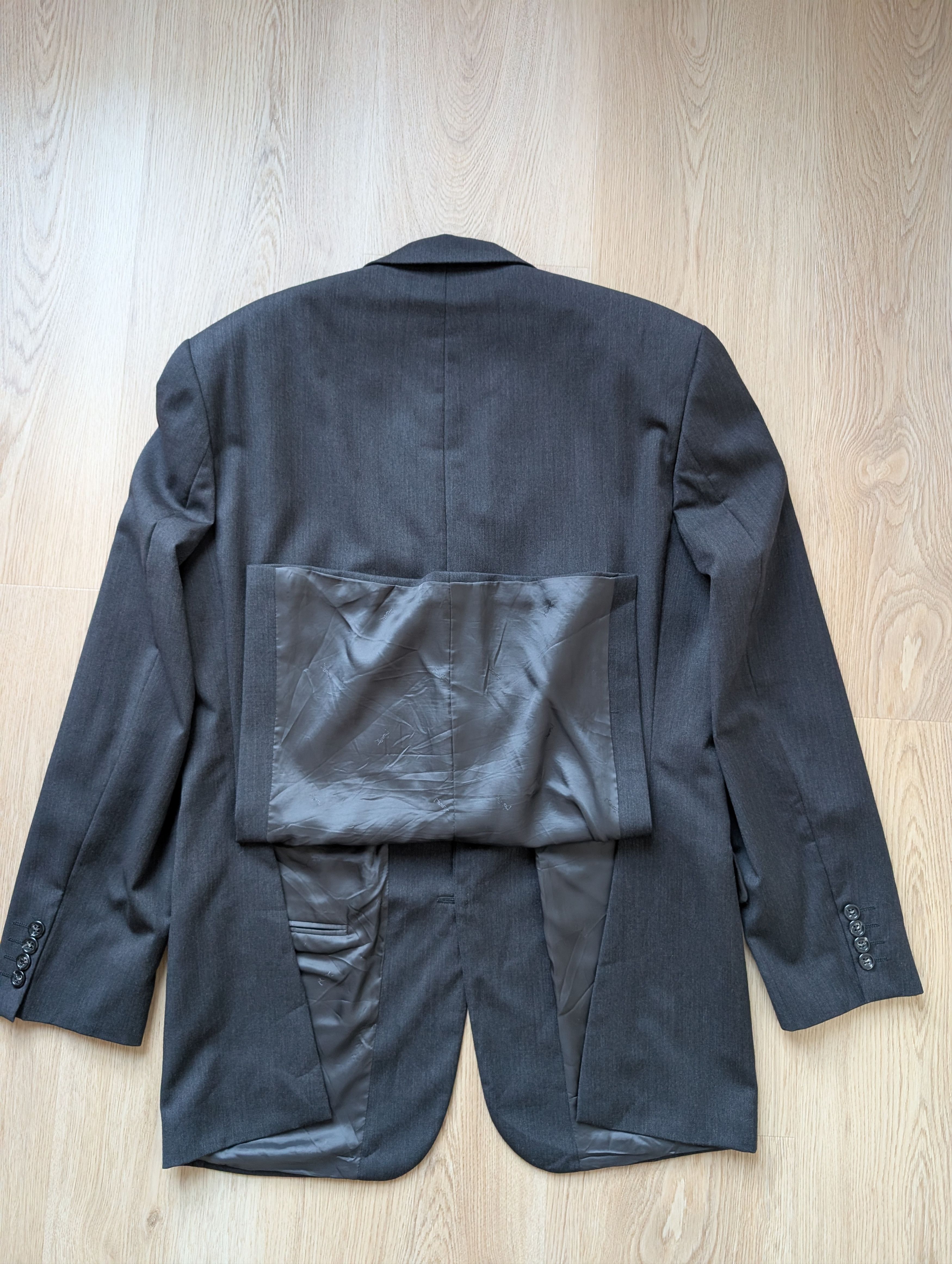 Yves Saint Laurent Yves Saint Laurent Mens Vintage YSL Suit Blazer 100% Wool Size 50R - 10 Thumbnail