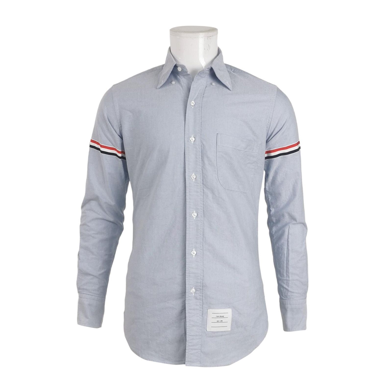 Thom Browne Thom Browne Armband Oxford Shirt Size 2 Size US M / EU 48-50 / 2 - 1 Thumbnail