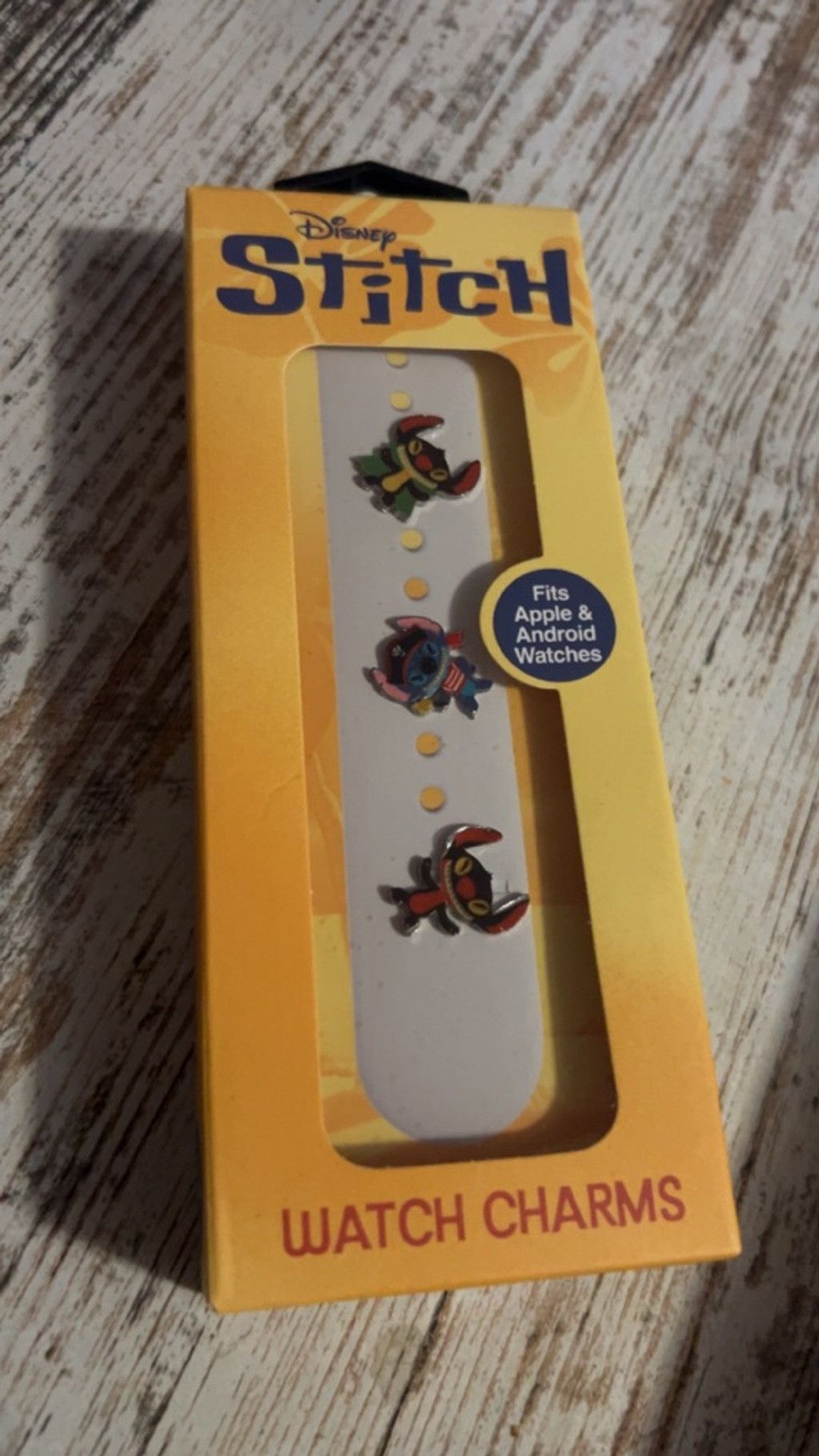 Disney Women's Disney Stitch Watch Charms One Size Yellow White Size ONE SIZE - 1 Thumbnail