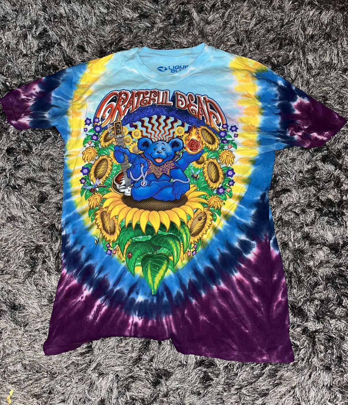 Liquid Blue Grateful Dead Tee Size US L / EU 52-54 / 3 - 1 Thumbnail