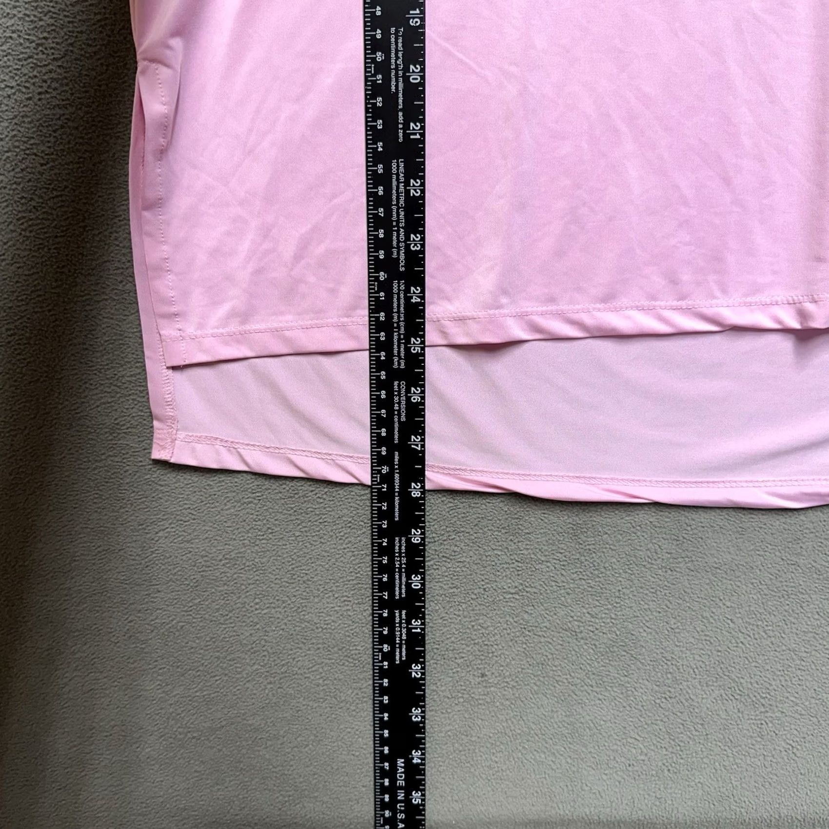 Vintage Tolani Collection Shirt Womens Small Light Pink Short Sleeve Casual Stretch GUC Size S / US 4 / IT 40 - 6 Thumbnail