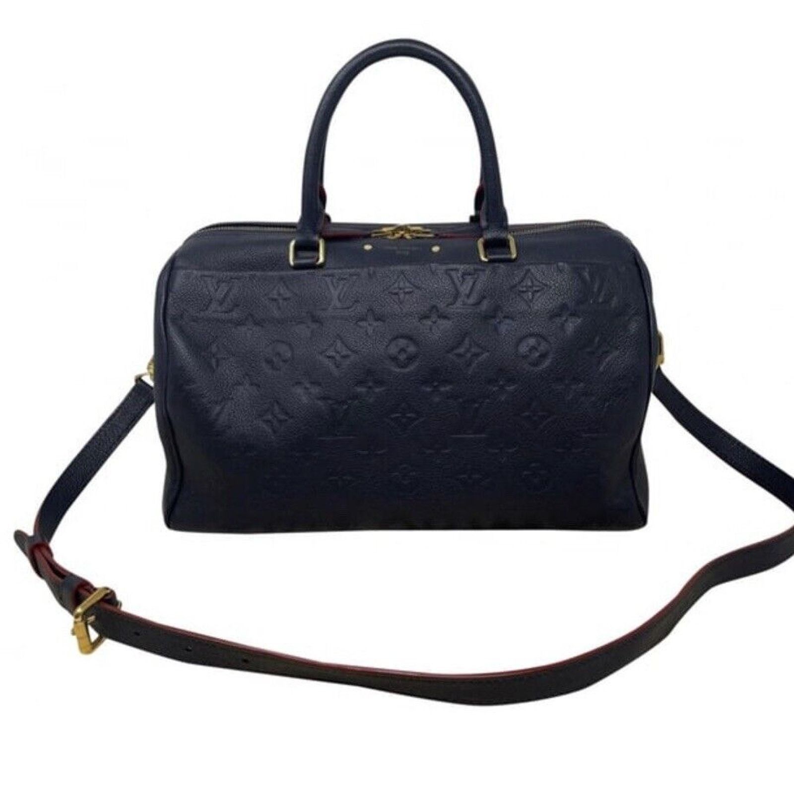 Louis Vuitton Speedy 30 Marine Rouge Empreinte