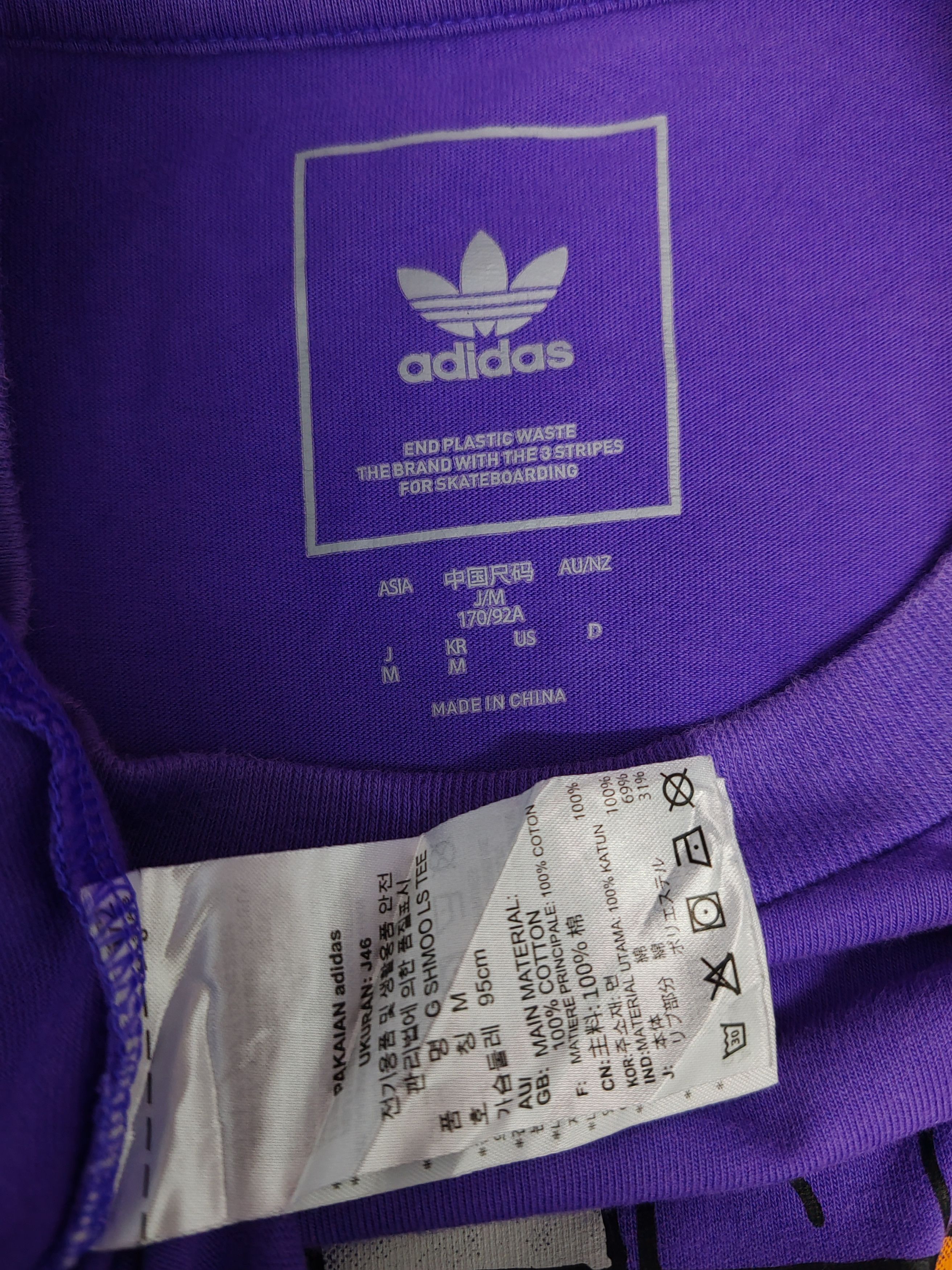 Adidas Adidas x Mark Gonzales Skateboard Long Sleeve Tee Hype Size US M / EU 48-50 / 2 - 3 Thumbnail
