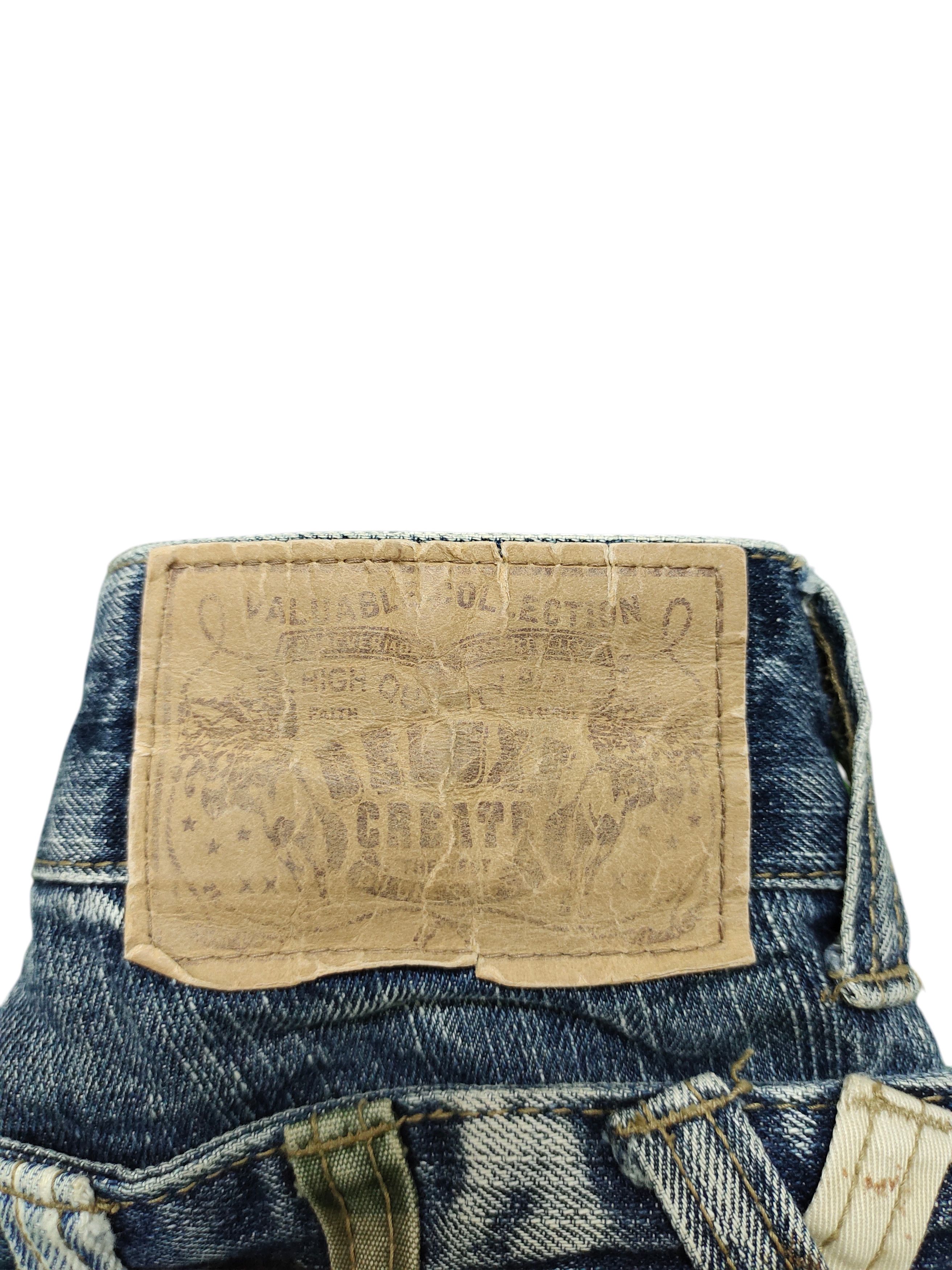 Undercover Creation Japan Double Waist Patchwork Clawmark Distress Jean Size US 32 / EU 48 - 10 Thumbnail