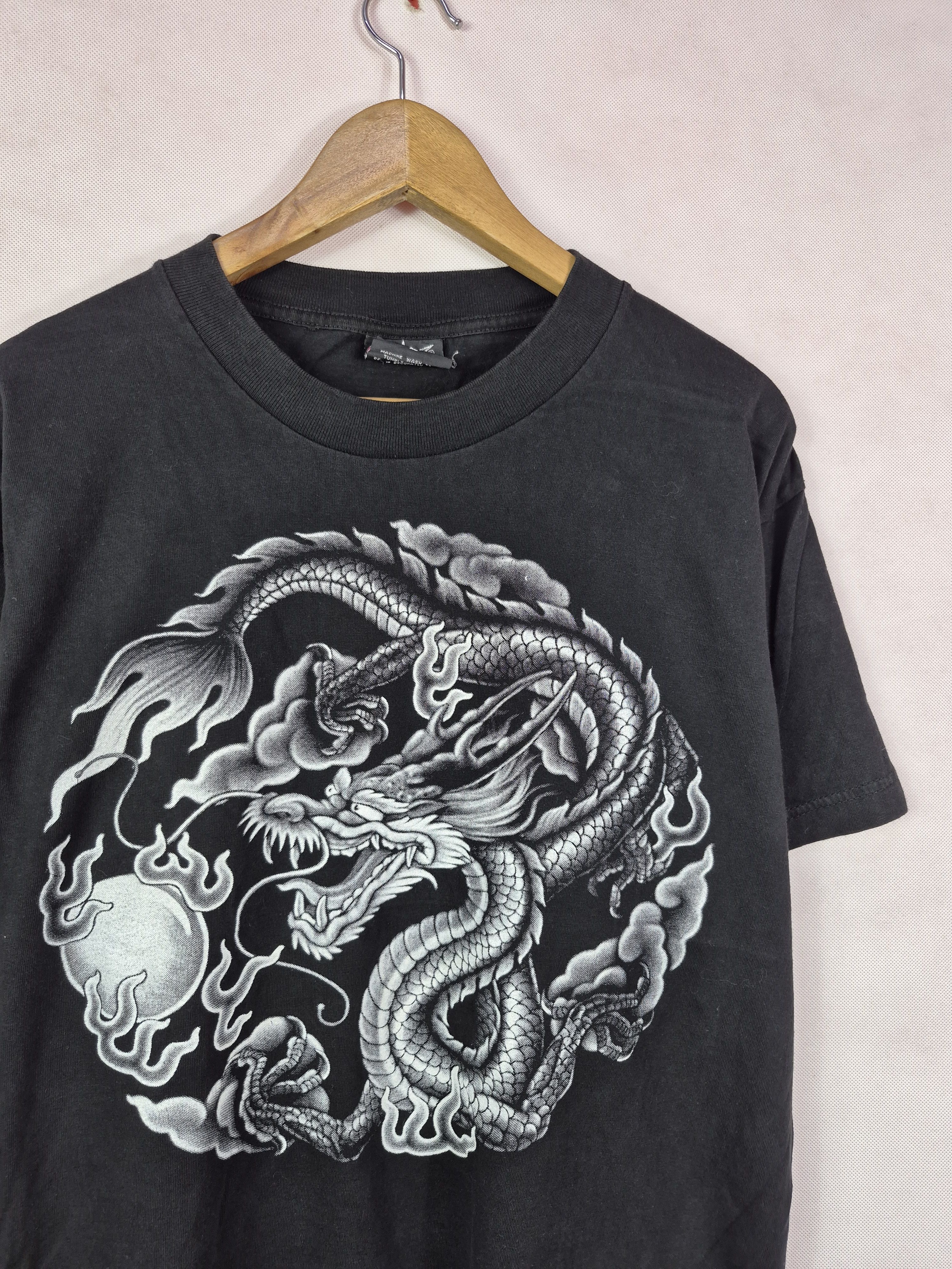 Vintage 🔥 Vintage Y2K Dragon Martial Arts Tee Size US M / EU 48-50 / 2 - 3 Thumbnail