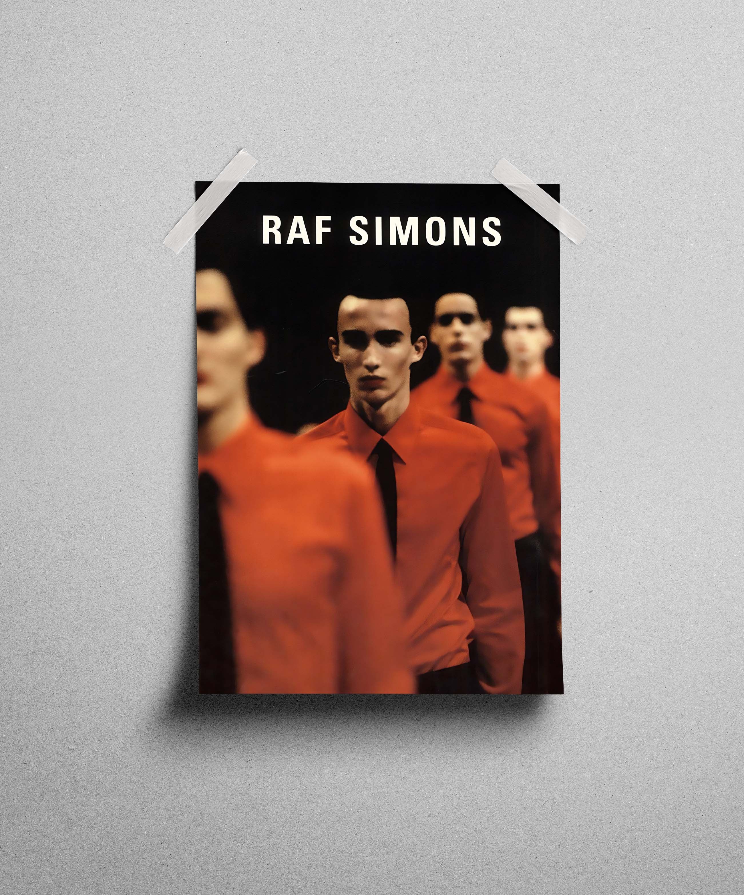 Raf Simons Poster Raf Simons AW 04-05 - unique size | Grailed
