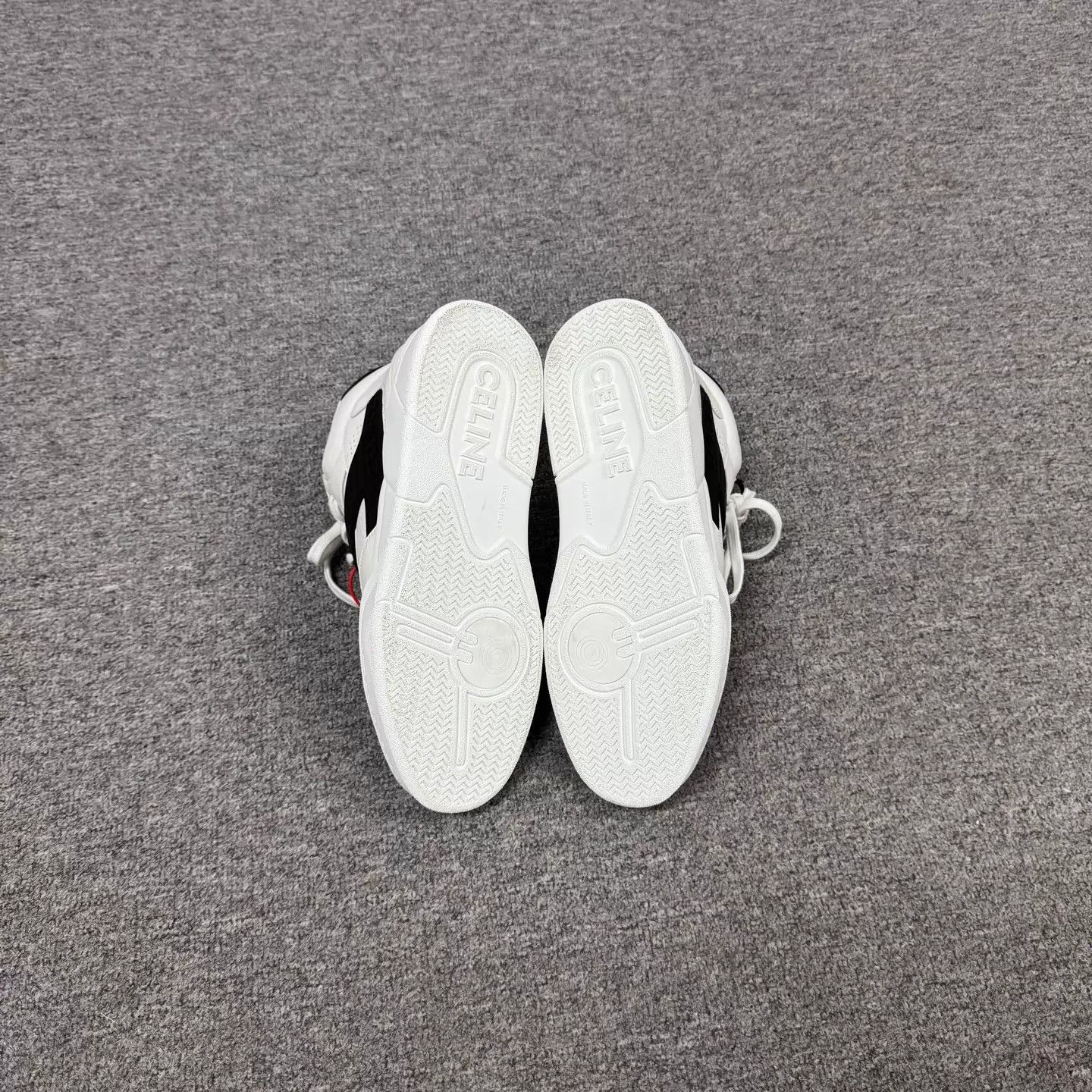 Celine Celine black white high-top sneakers 42 worn once Size US 9 / EU 42 - 6 Thumbnail