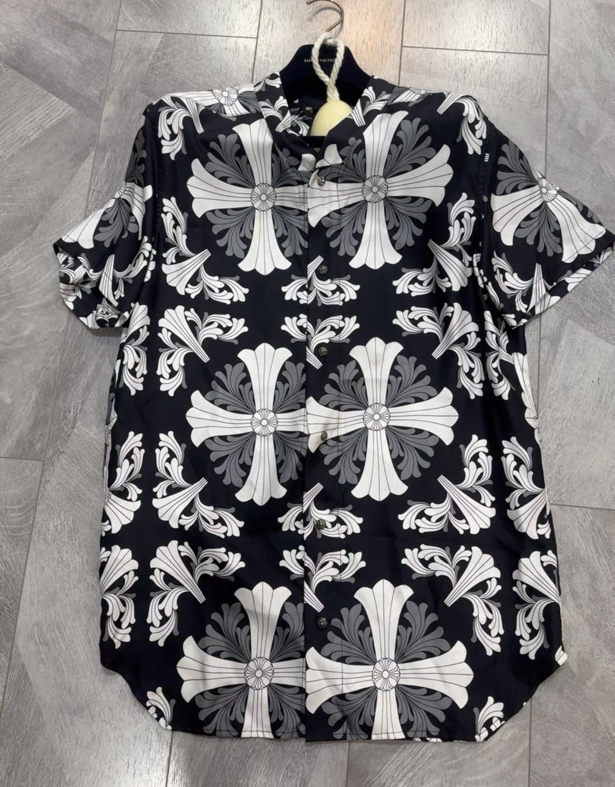 Chrome Hearts Chrome Hearts CH Limited Edition Silk Shirt Size US XL / EU 56 / 4 - 1 Thumbnail
