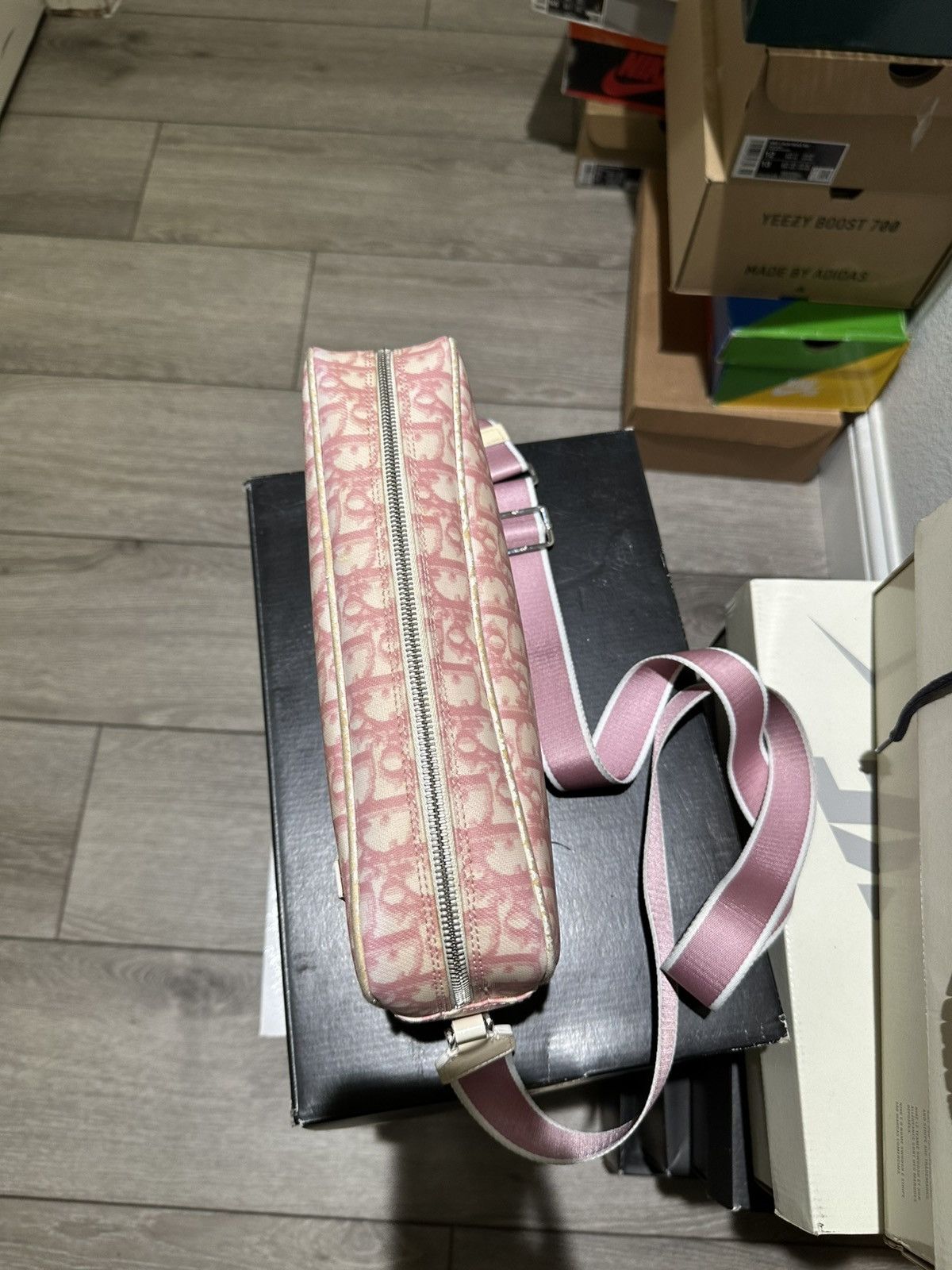Christian Dior Monsieur × Dior × Vintage Christian Dior Monogram Pink Shoulder Bag Vintage Size ONE SIZE - 7 Thumbnail