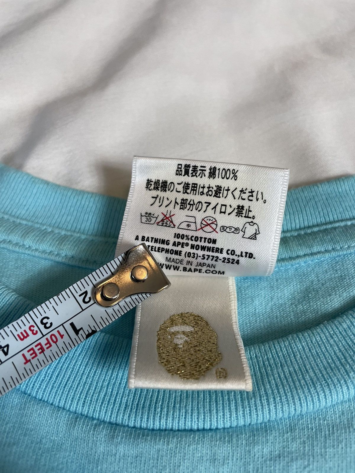 Supreme A Bathing Ape Rsvp Gallery Collaboration Men’s M Teal Blue Size US M / EU 48-50 / 2 - 4 Thumbnail