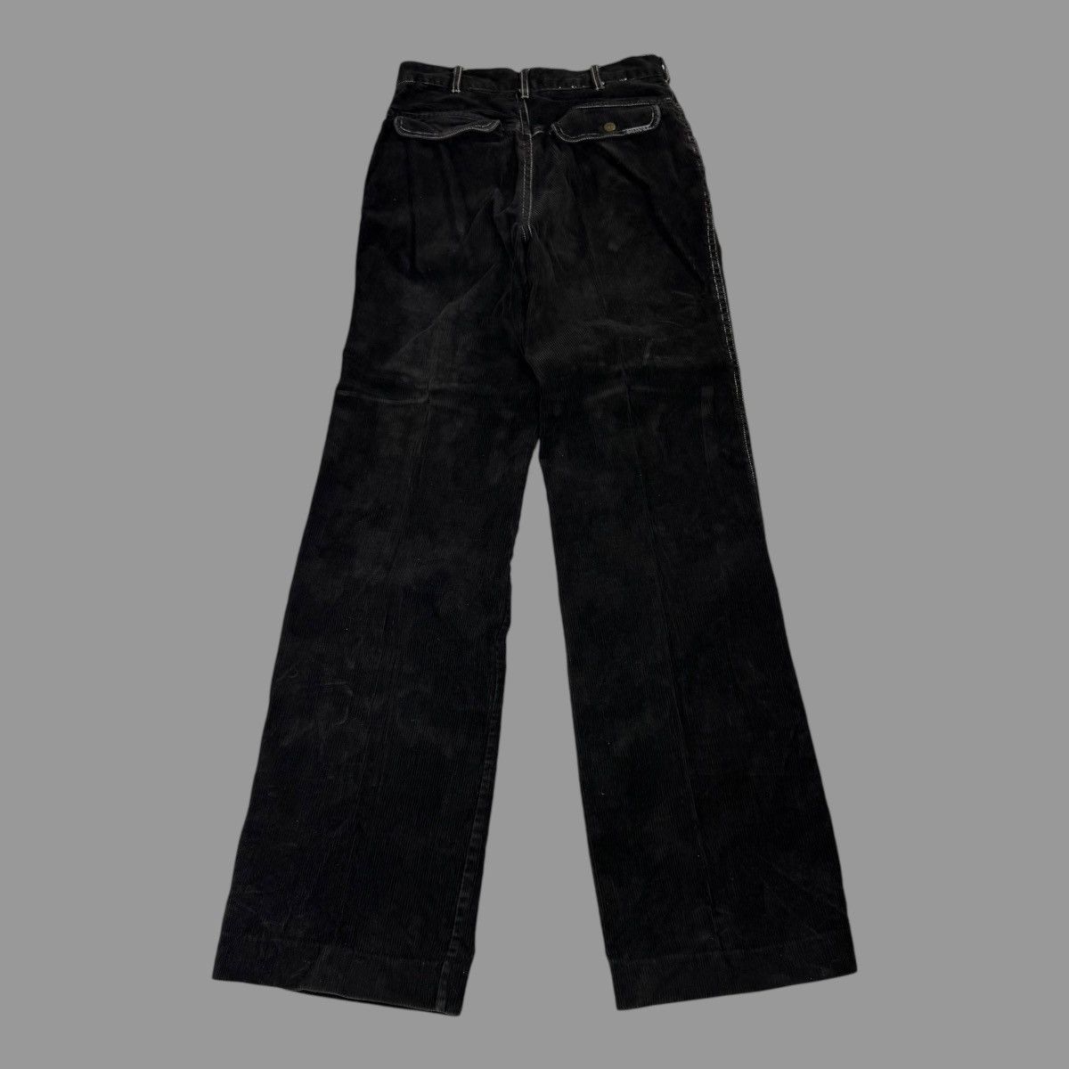 Vintage Vintage 1970s black corduroy pants Size US 28 / EU 44 - 1 Thumbnail