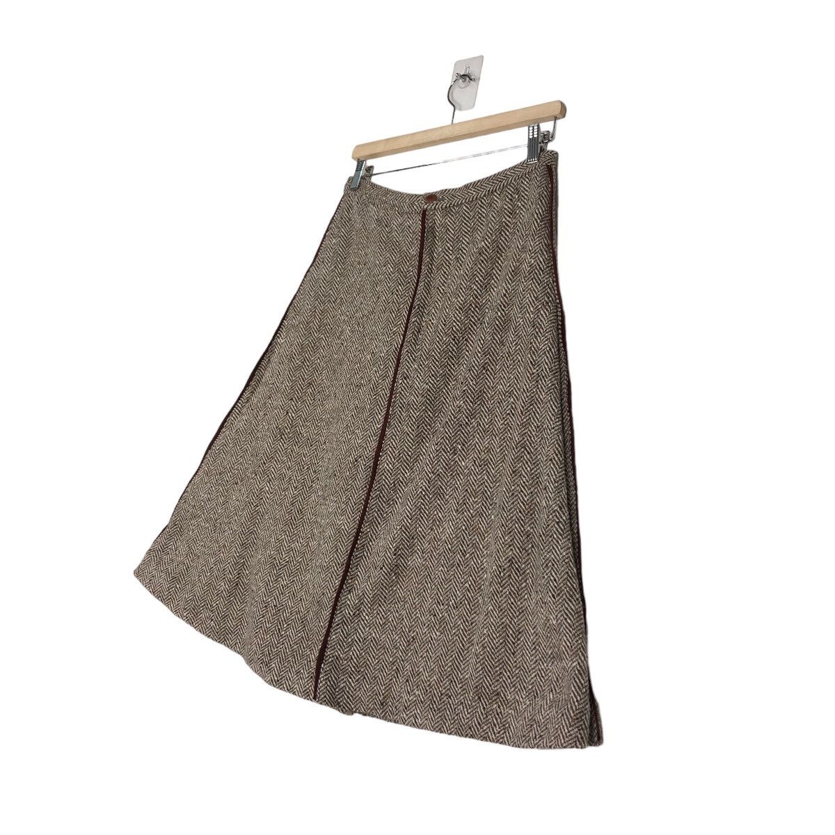 Beams Plus 🔥Vintage Wool Herringbone Skirts Beams Japan Issey Miyake Size 28" / US 6 / IT 42 - 10 Thumbnail