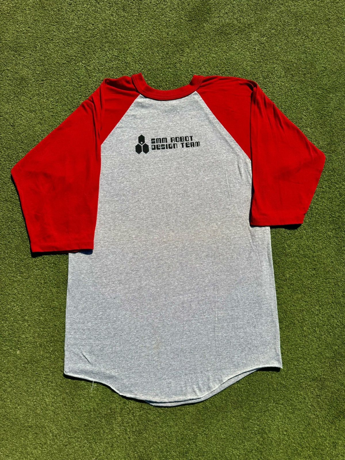 Vintage 80’s Vintage Robot Design Team Technology Raglan T-Shirt Size US L / EU 52-54 / 3 - 5 Thumbnail