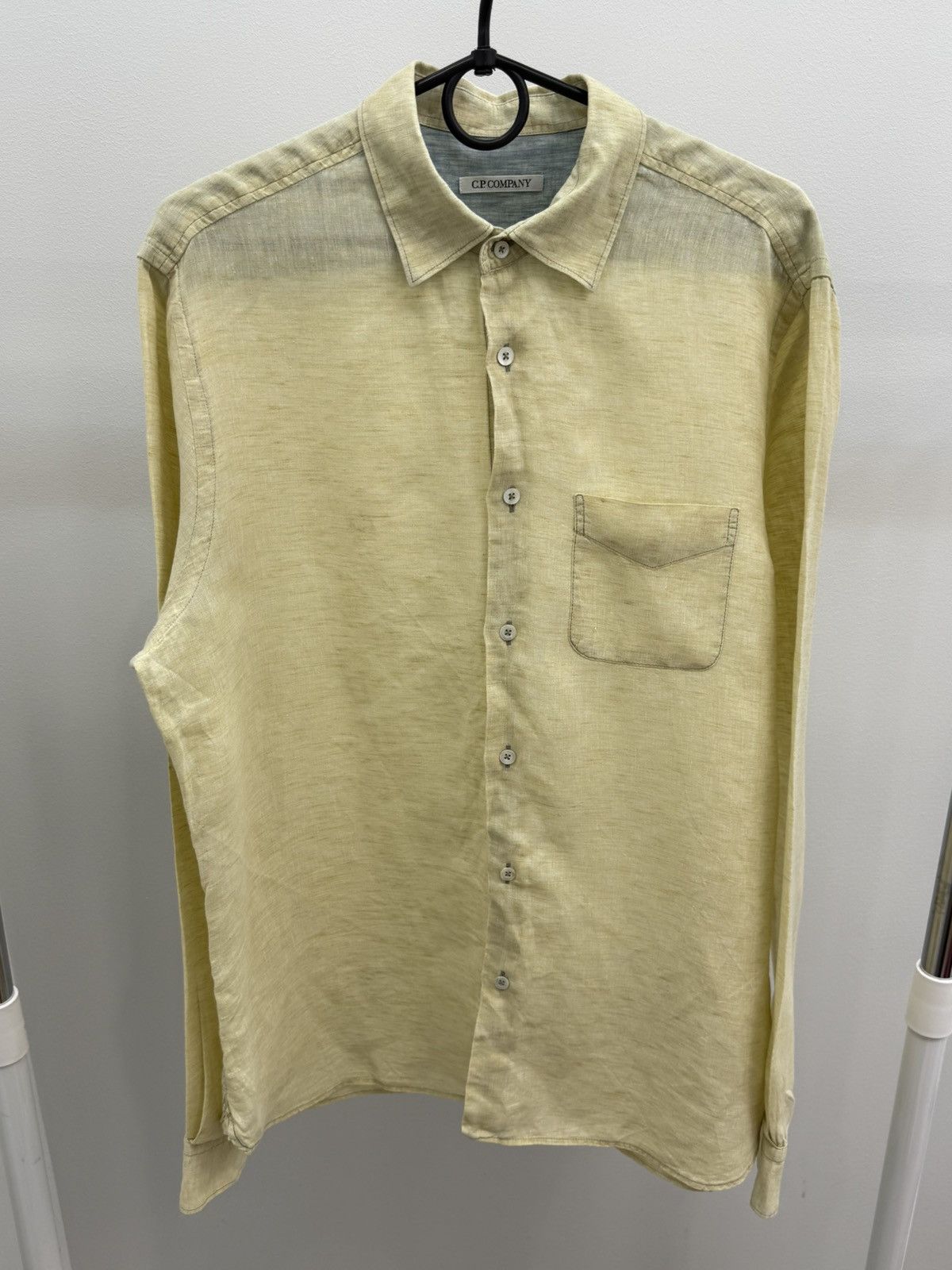 C.P. Company C.P Company Linen Shirt Size US L / EU 52-54 / 3 - 1 Thumbnail