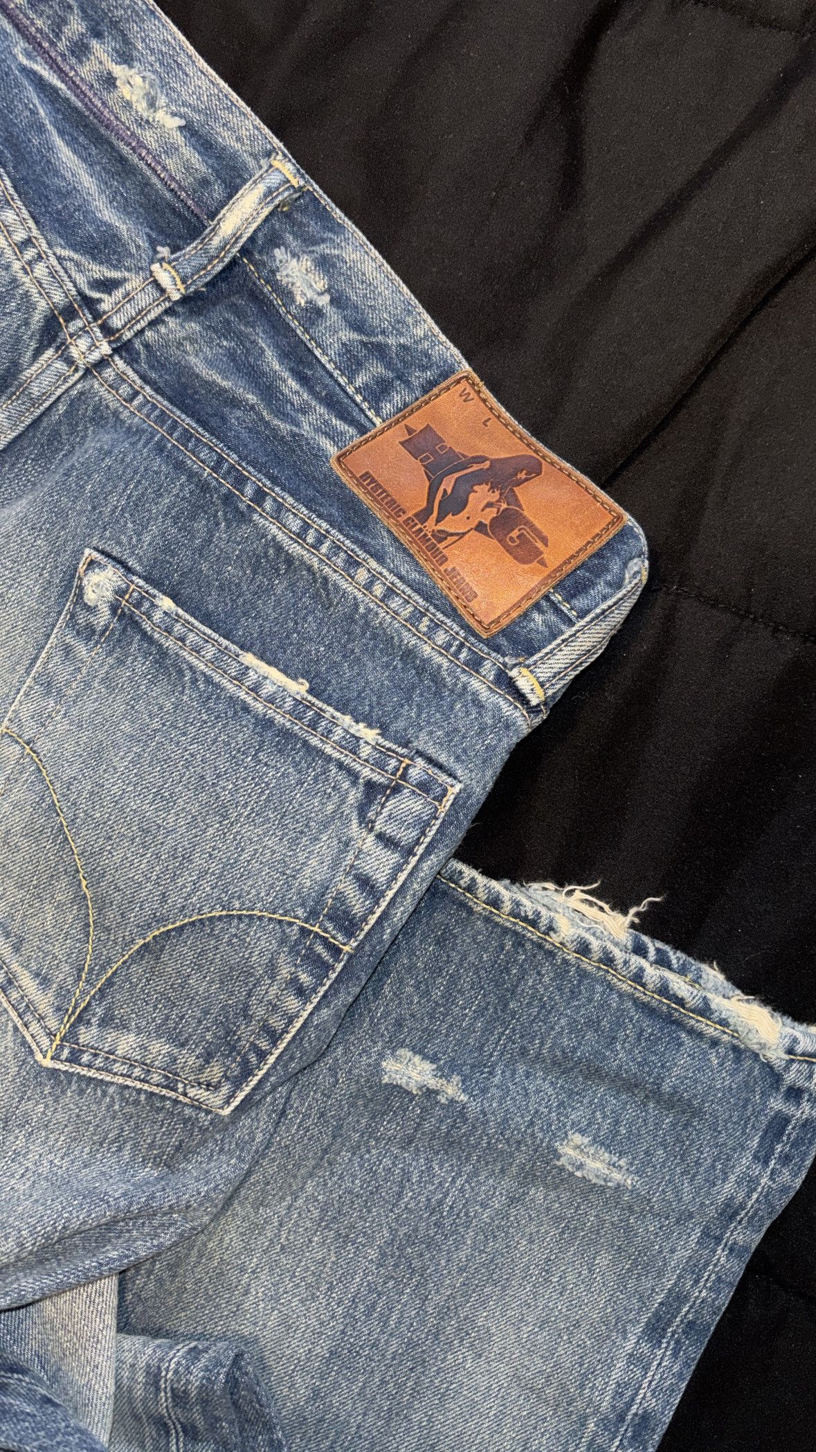 Hysteric Glamour Hysteric Glamour Chaos Denim Studded Size US 28 / EU 44 - 6 Thumbnail
