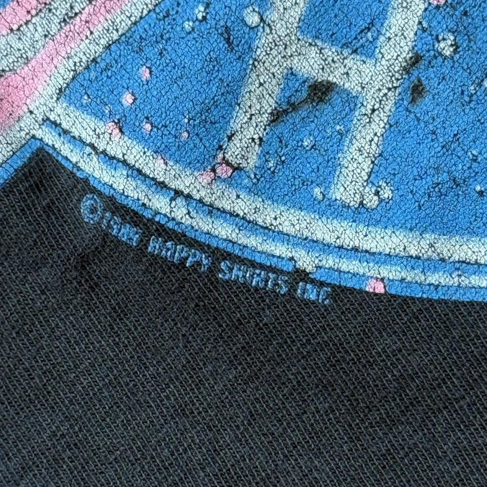 Other Happy T-Shirts Inc “Hawaii Gecko” Mock Neck Vintage T-shirt Size US XL / EU 56 / 4 - 5 Thumbnail