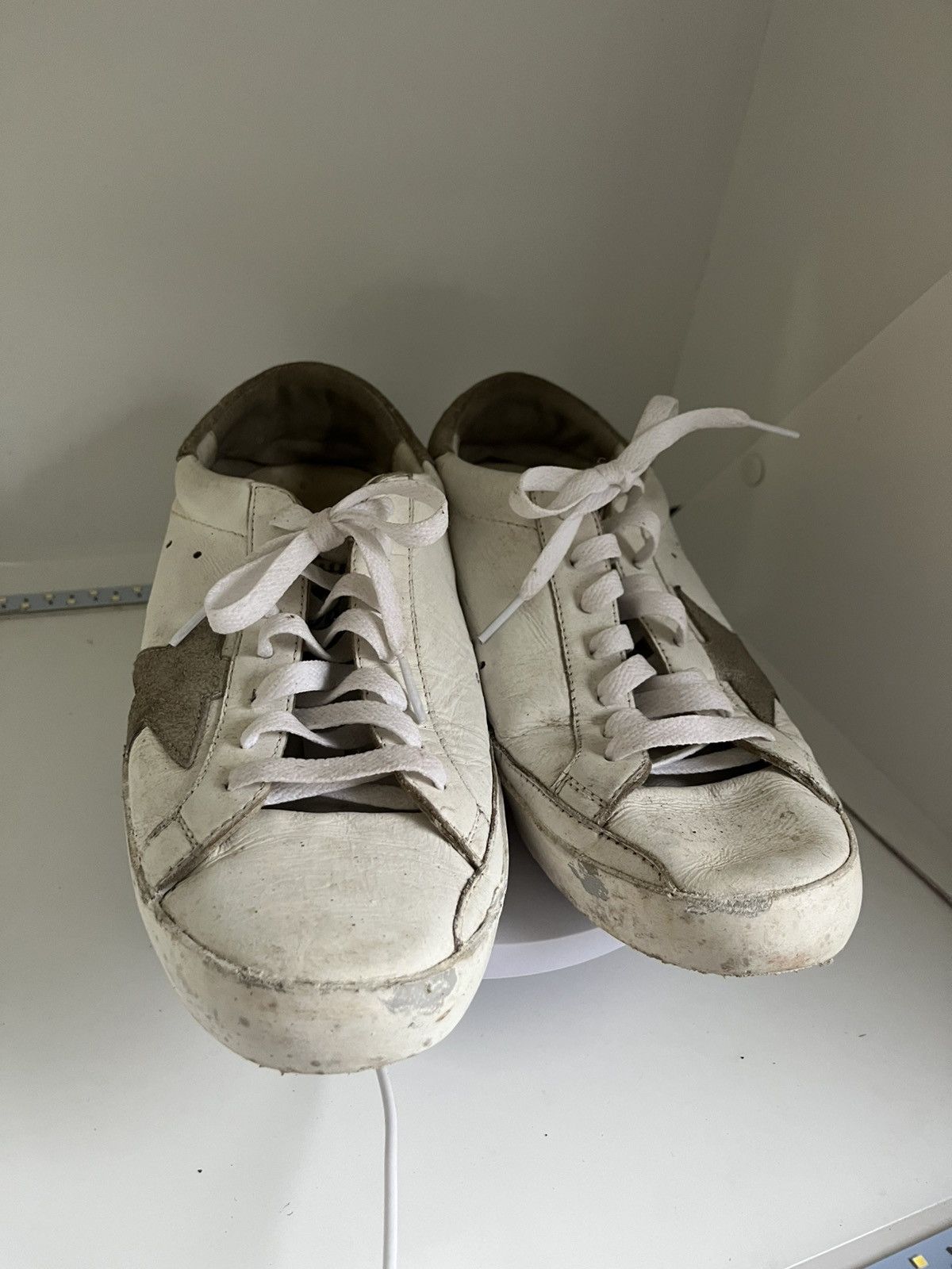 Golden Goose ggdb superstar white size 40 GOLDEN GOOSE Deluxe Brand Size US 10 / IT 40 - 3 Thumbnail