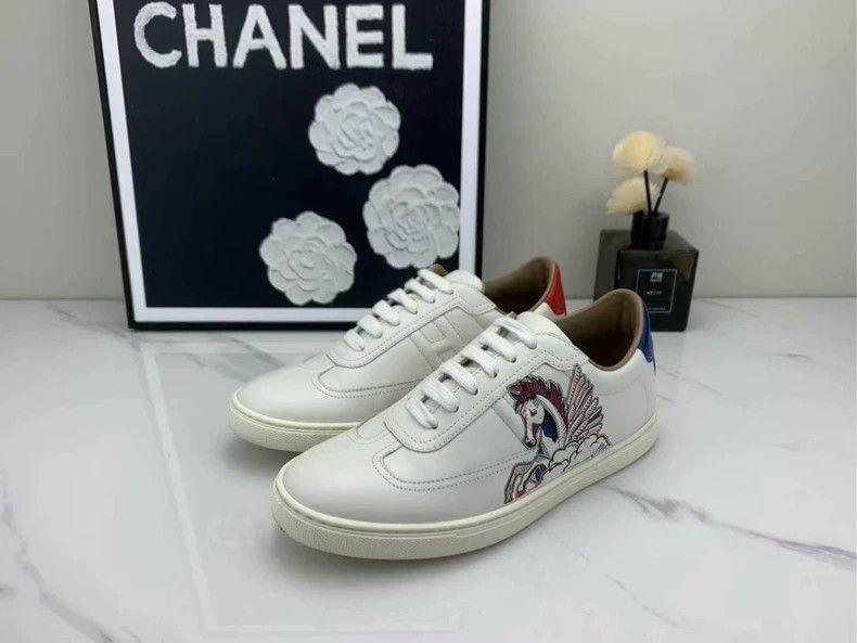 Hermes Hermes Limited Edition Red Blue Sneakers-2506 Size US 6 / IT 36 - 2 Thumbnail