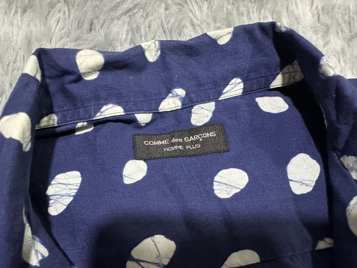 Comme des Garcons Homme Plus 🔥1991 Comme Des Garcons Homme Plus Shirt Painted Polka Dot Size US XL / EU 56 / 4 - 6 Thumbnail