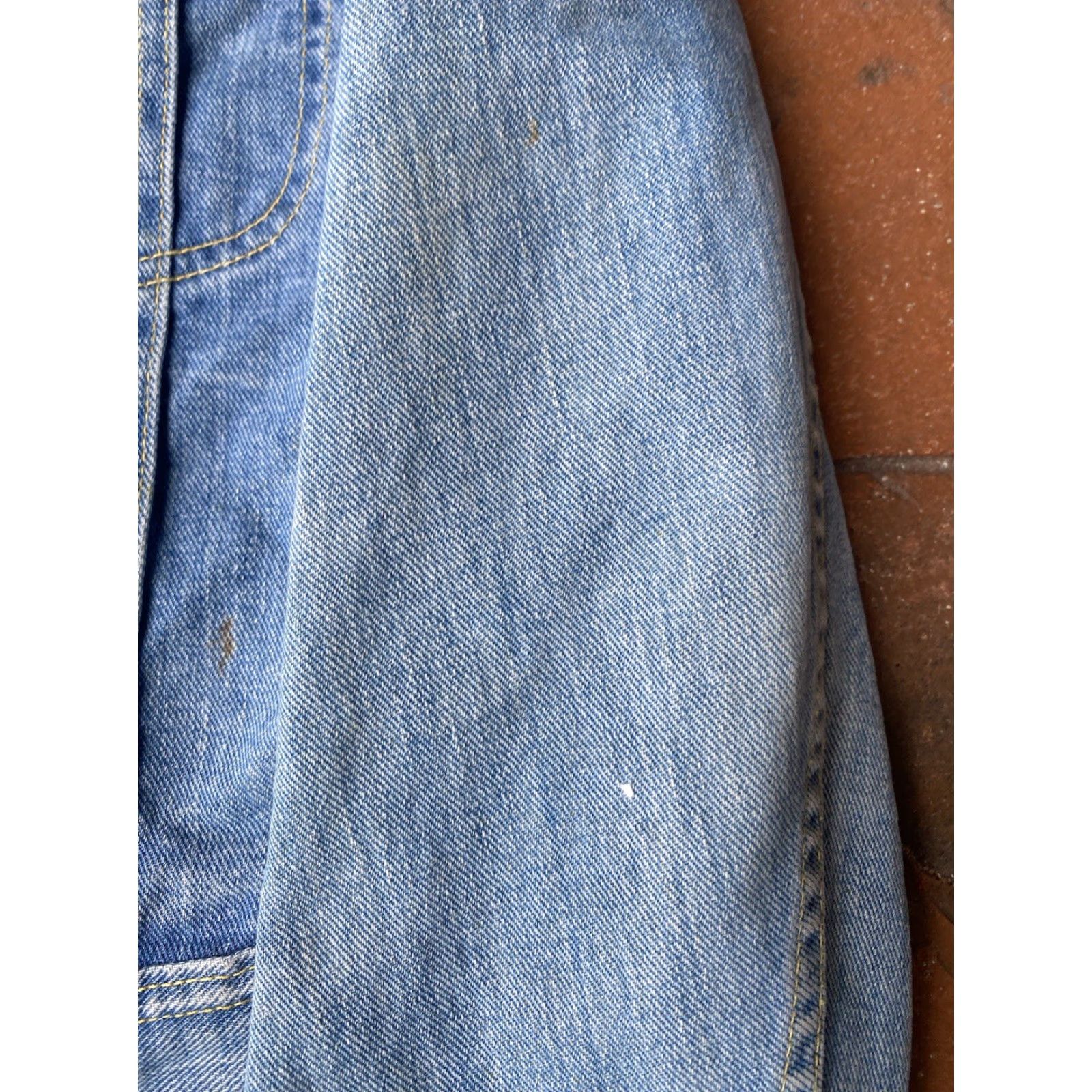 Lee VINTAGE Lee Rider Sanforized Union Trucker Jean Jacket Small PATD 153438 USA Size 28" / US 6 / IT 42 - 6 Thumbnail