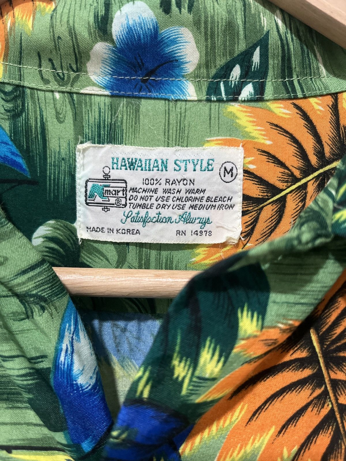 Vintage Vintage 50s 60s hawaiian shirt Size US M / EU 48-50 / 2 - 2 Thumbnail