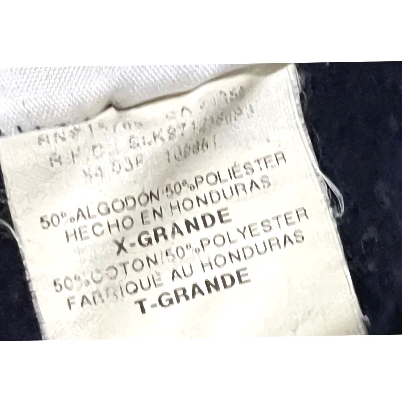 Hanes Vintage Hanes Quilt Star Patchwork Sweatshirt Women XL Crew Neck Navy Blue Size XL / US 12-14 / IT 48-50 - 5 Thumbnail